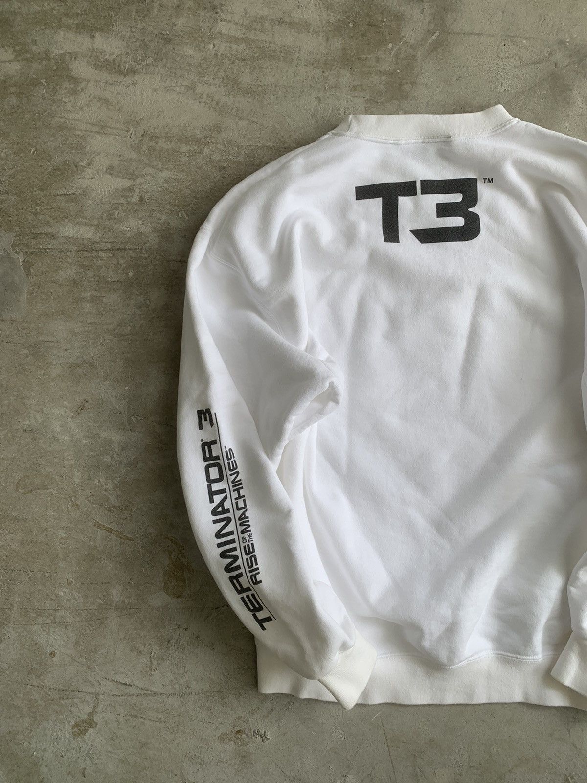 Vintage Rare Vintage Terminator 3 With Backhit Sweatshirt Size US L / EU 52-54 / 3 - 12 Thumbnail