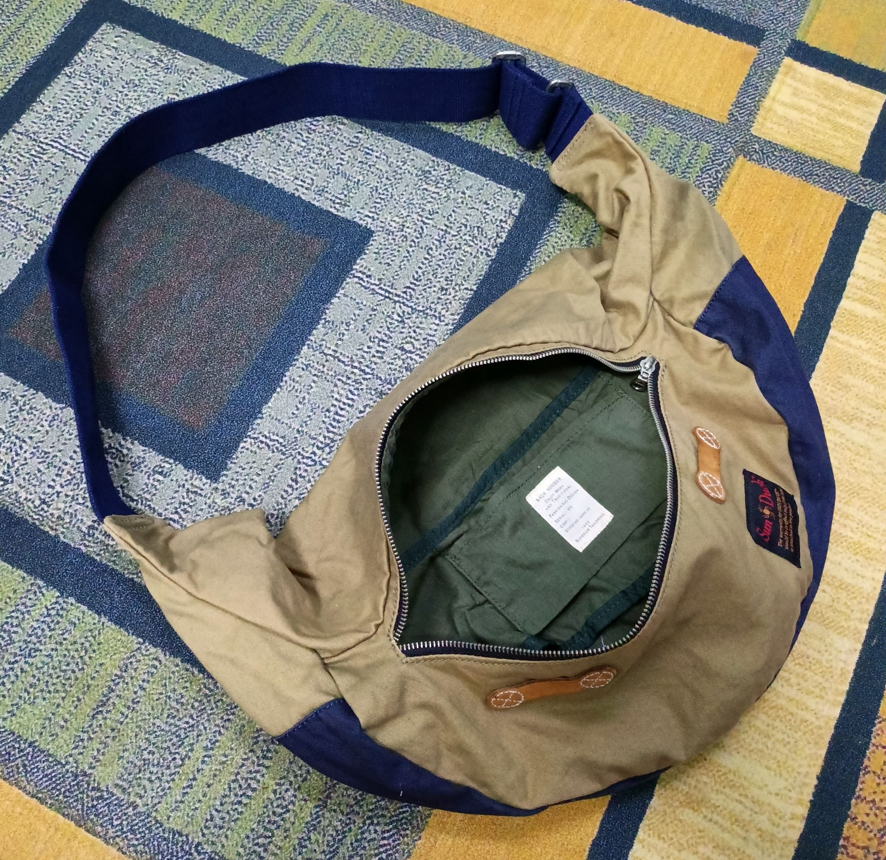 Designer × Japanese Brand Sun Duck X Back Number Crescent Design Crossbody Bags Size ONE SIZE - 10 Thumbnail