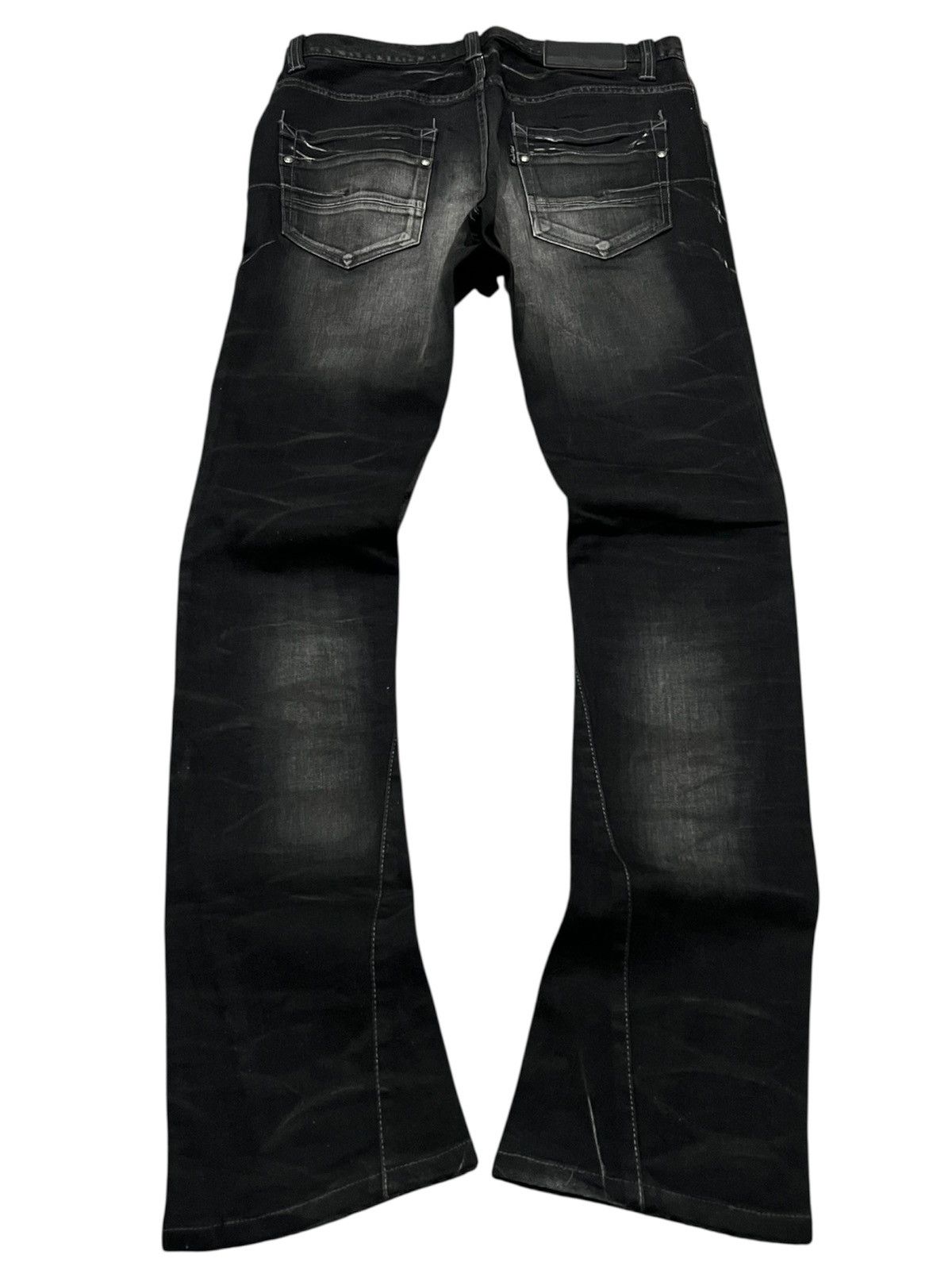 If Six Was Nine Tornado Mart Mudmax Whiskered Flared Denim vkei LGB style Size US 30 / EU 46 - 2 Thumbnail