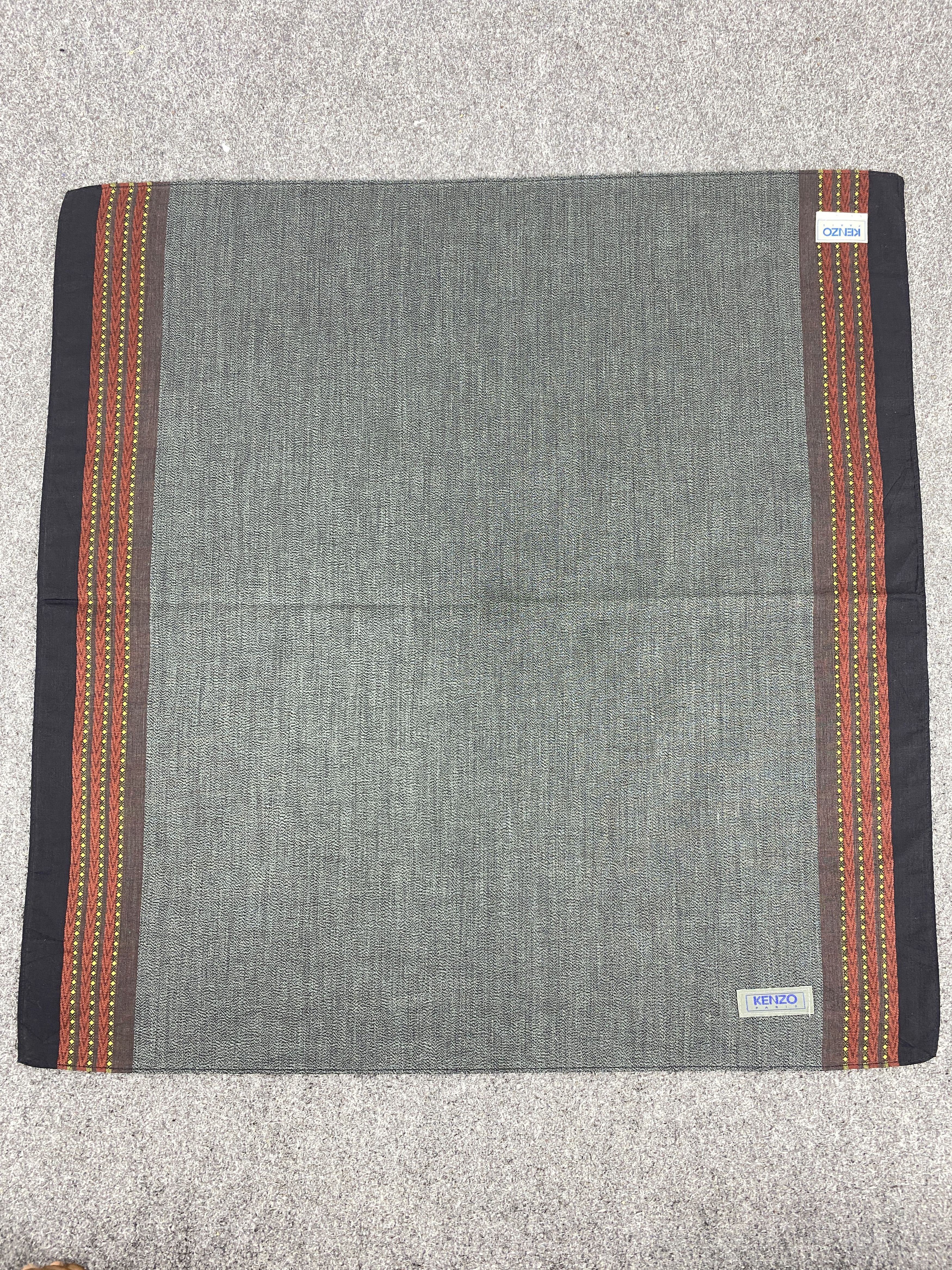 Kenzo Vintage Kenzo Handkerchief / Neckerchief KT0260 Size ONE SIZE - 4 Thumbnail
