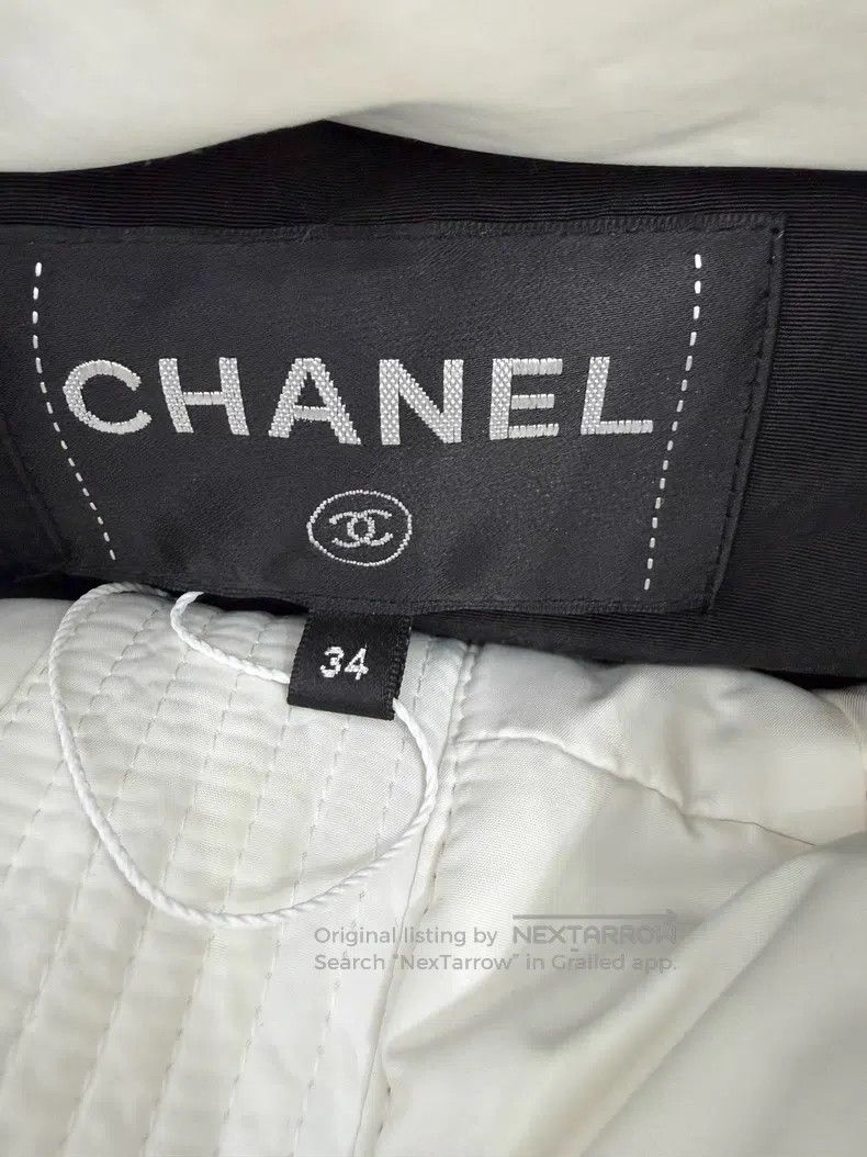 Chanel Chanel Ski white double c logo down jacket Size XXS / US 00 / IT 34 - 4 Thumbnail