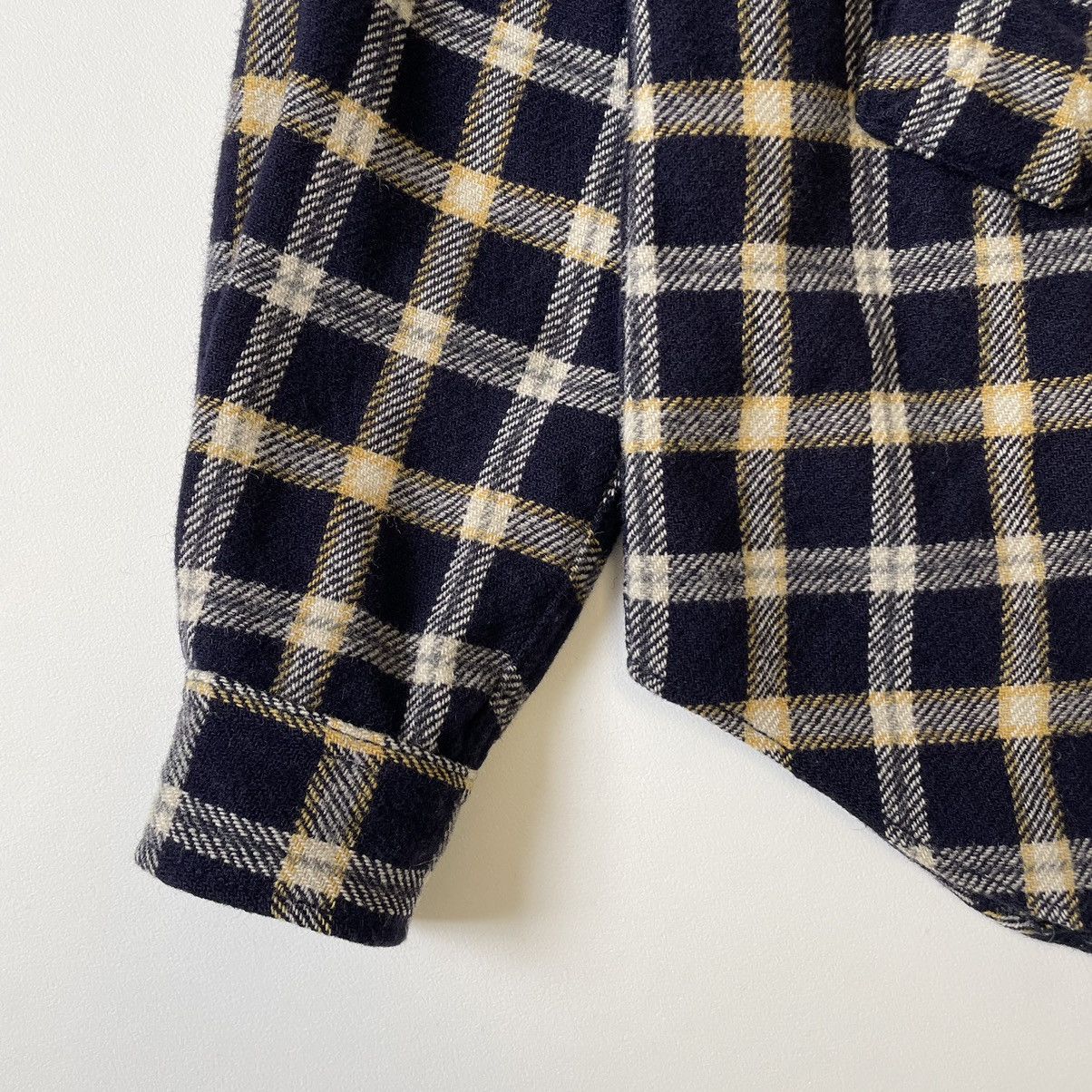 Comme des Garcons A/W 05 ‘Utility Pocket’ Check Flannel Shirt Size US M / EU 48-50 / 2 - 10 Thumbnail