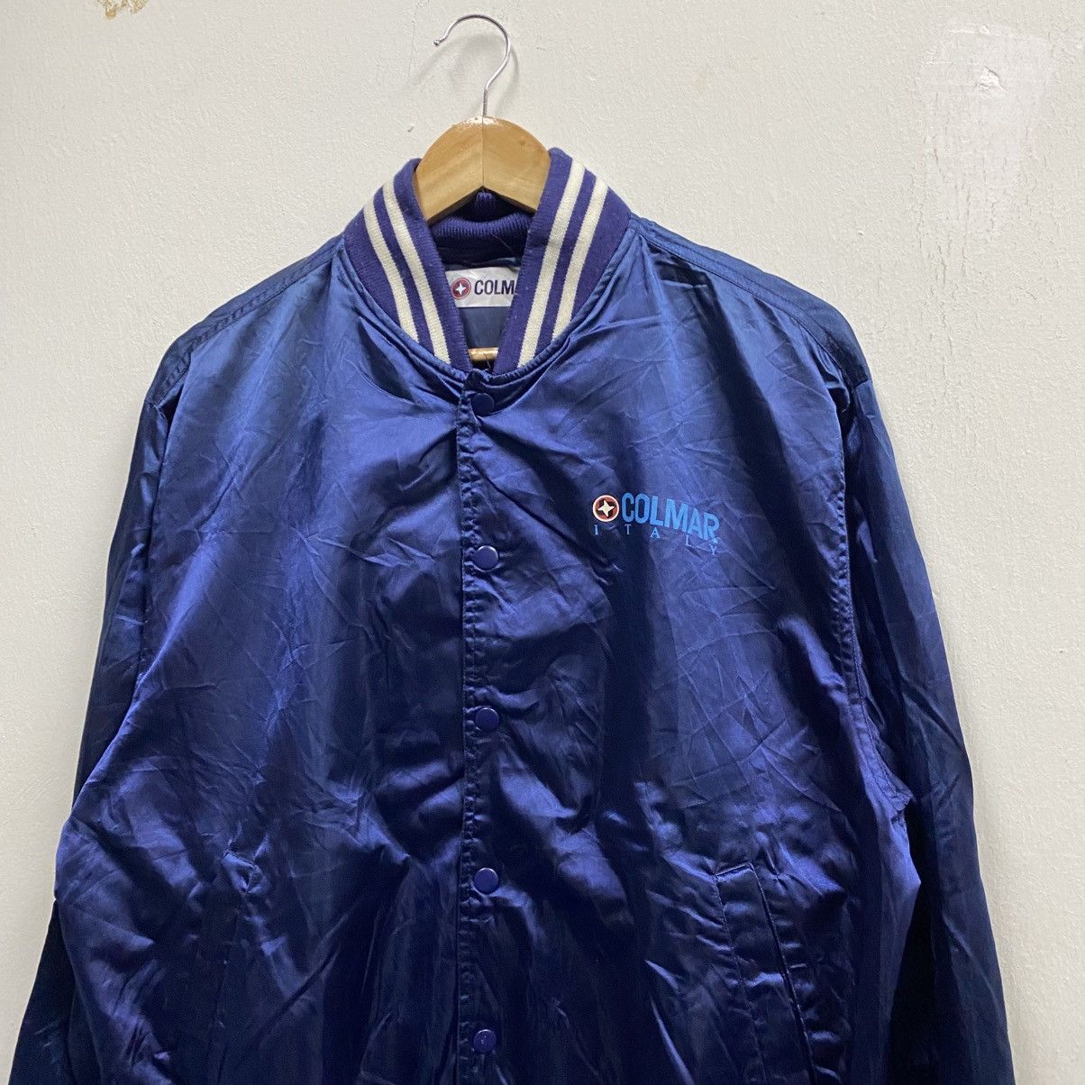 Colmar Vintage Colmar Italy Spell Out Big Logo Baseball Jacket Size US M / EU 48-50 / 2 - 4 Thumbnail