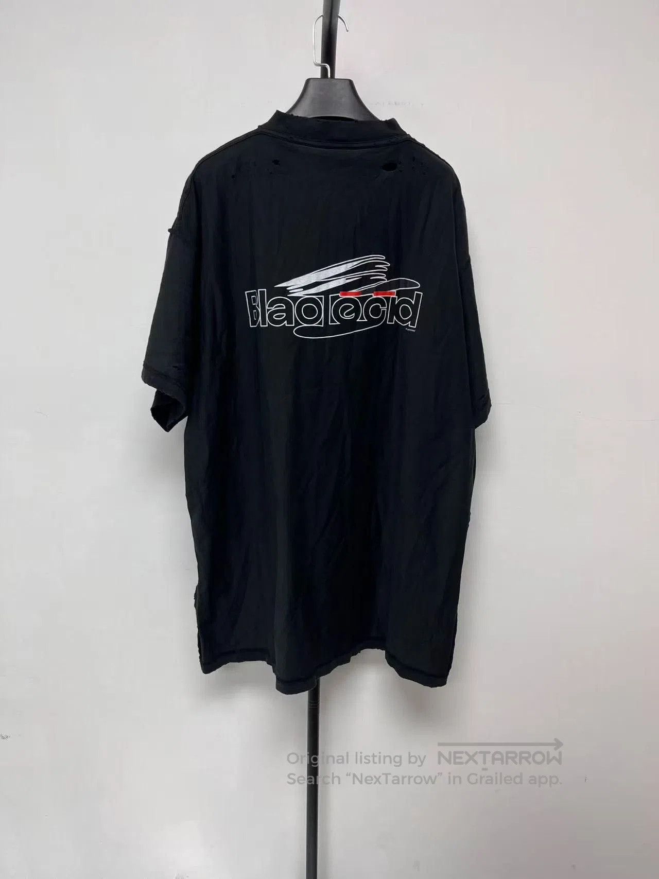 Balenciaga Balenciaga Logo Print Crewneck Short Sleeve T-Shirt. Size US L / EU 52-54 / 3 - 2 Thumbnail