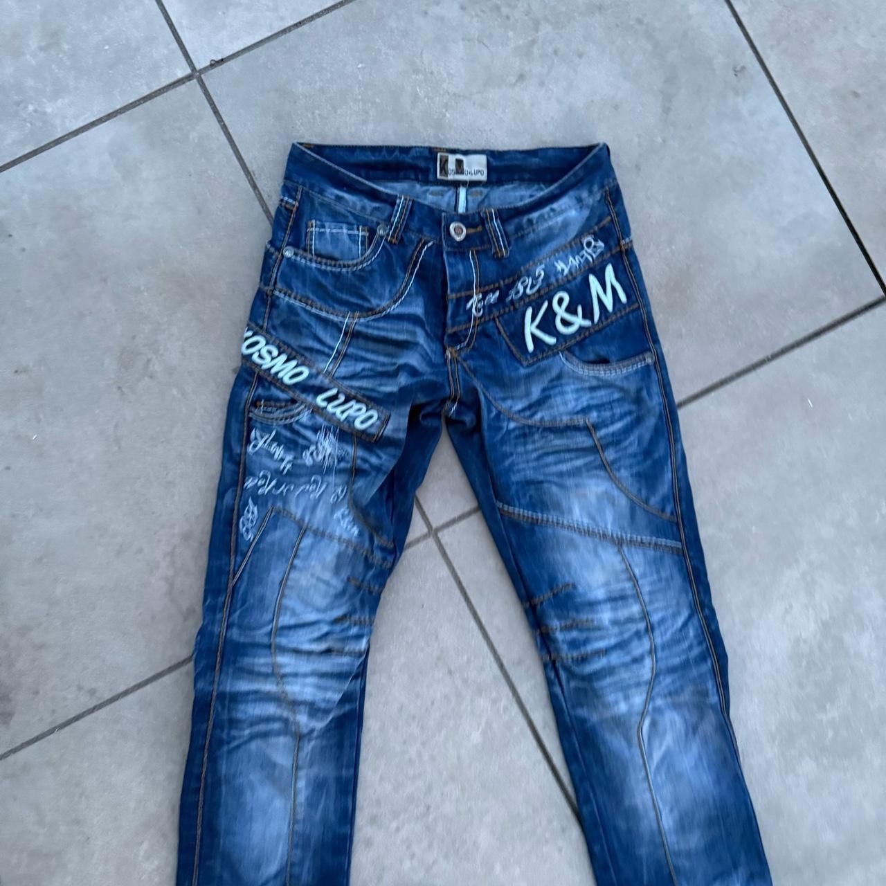 Other Archive Kosmo Lupo Jeans distressed y2k denim pants Size US 30 / EU 46 - 2 Thumbnail