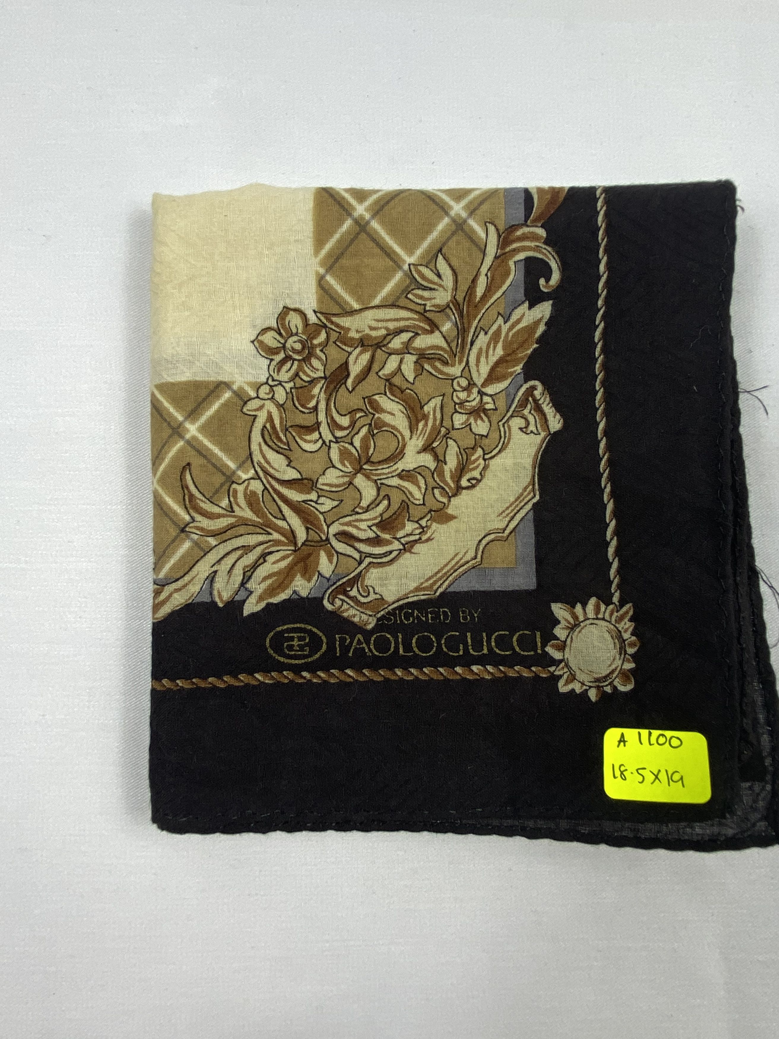 Paolo Gucci Paolo Gucci Handkerchief / Bandana / Neckerchief Size ONE SIZE - 7 Thumbnail