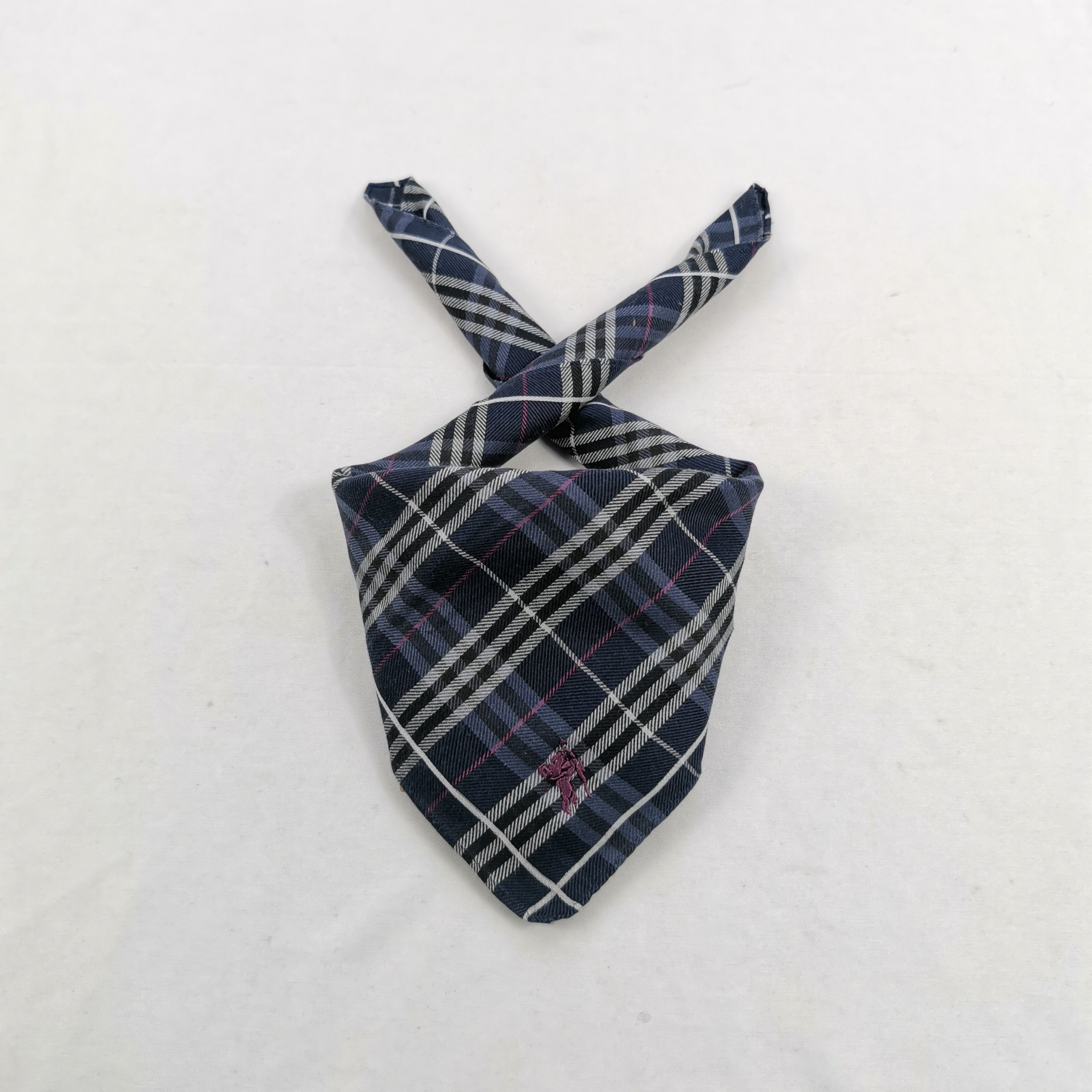 Burberry × Vintage Vintage Burberry Handkerchief Neckerchief Bandana Size ONE SIZE - 1 Thumbnail