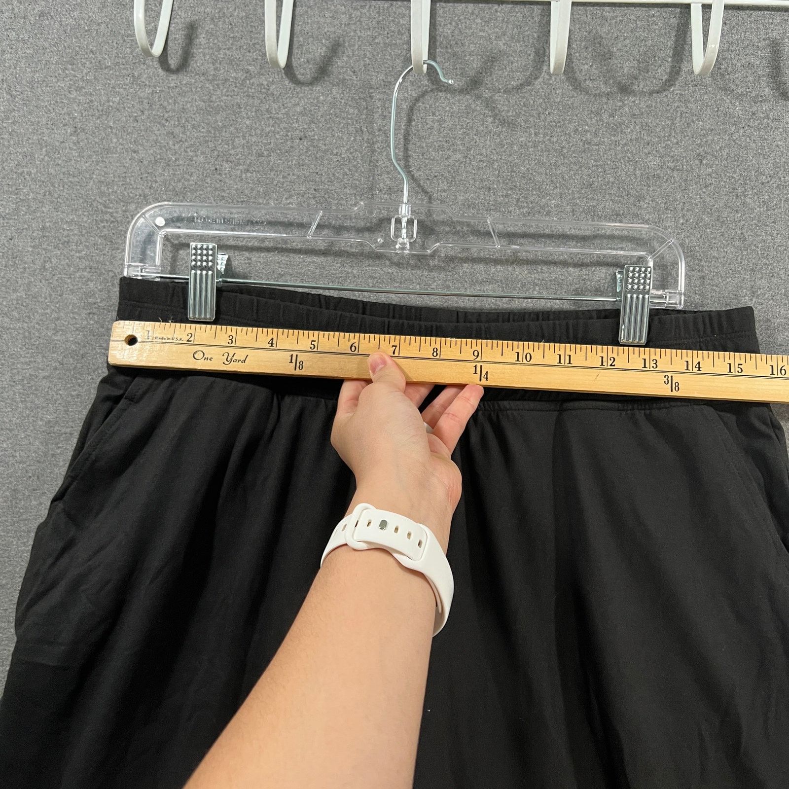 Other Cuddl Duds Flexwear Cropped Pants with Side-Cinch Size 28" / US 6 / IT 42 - 4 Thumbnail
