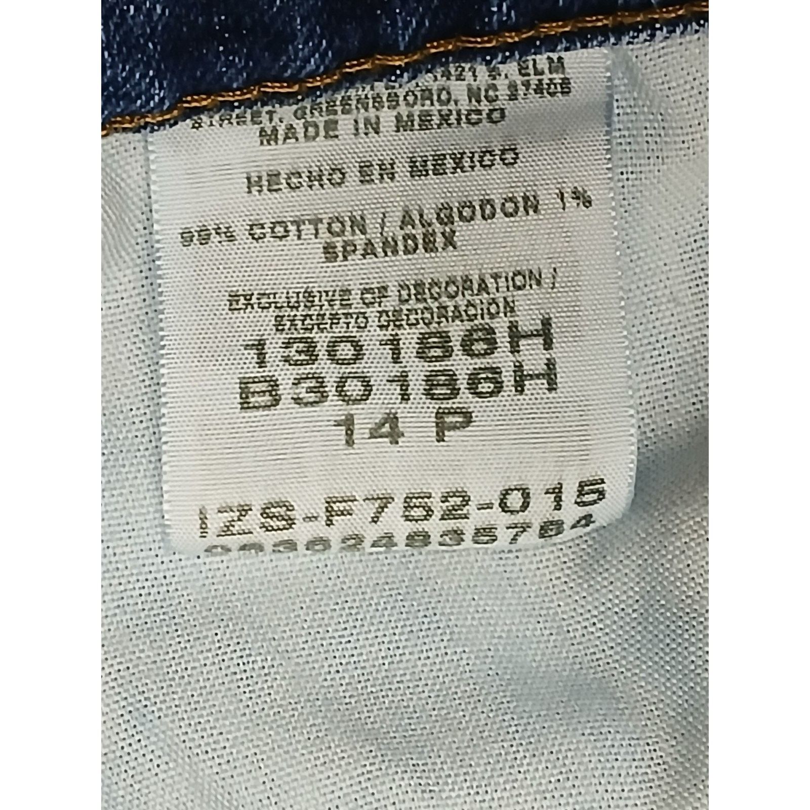 Other Ryders (14P) women's Relaxed Straight Leg Blue Denim Jeans Size 36" / US 14 / IT 50 - 8 Thumbnail