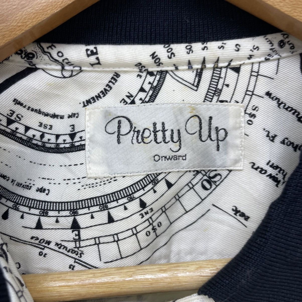 RENOWN 💥Vintage Pretty Up Renown Full Print Jacket Size M / US 6-8 / IT 42-44 - 9 Thumbnail