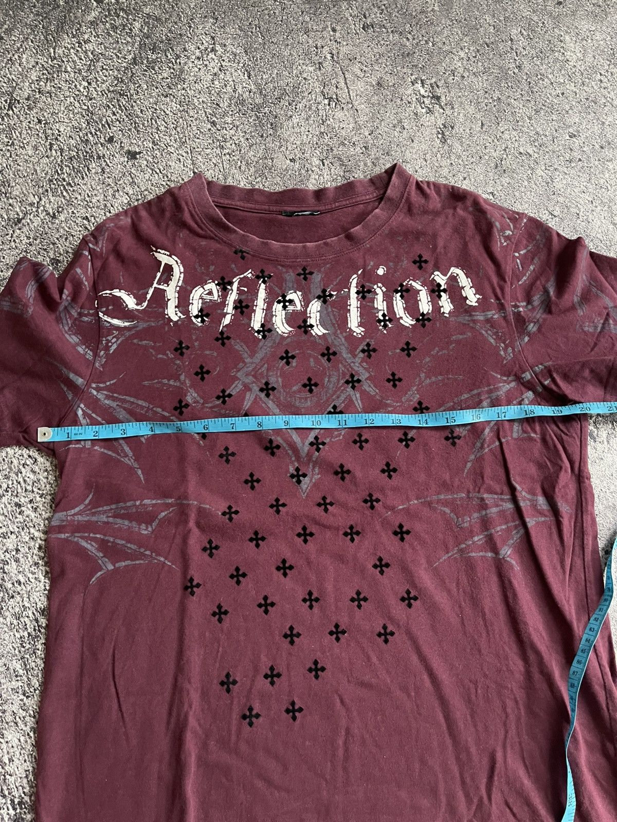 Japanese Brand Y2K Unknow cross ifsixwasnine tshirt Size US L / EU 52-54 / 3 - 9 Thumbnail
