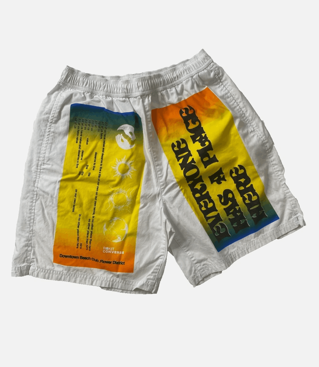 Converse Converse X Rokit Hoodie & Trunks Set Size US L / EU 52-54 / 3 - 2 Thumbnail