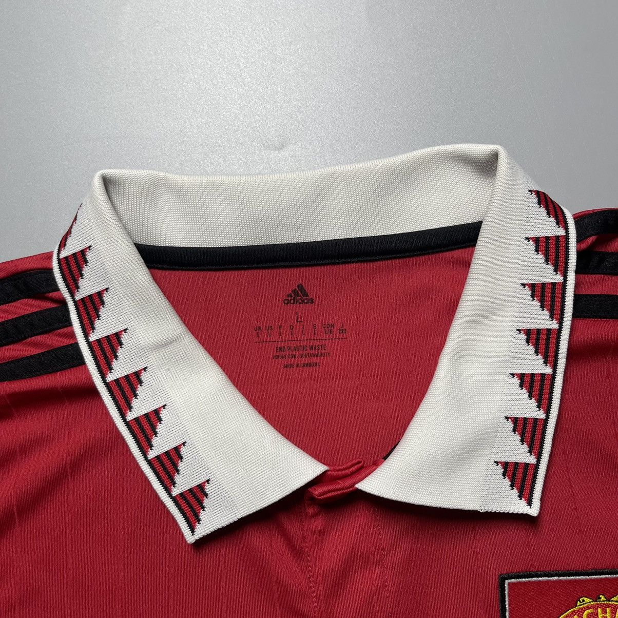 Adidas MAN UNITED ADIDAS 2022/2023 FOOTBALL HOME JERSEY #7 RONALDO Size US M / EU 48-50 / 2 - 5 Thumbnail