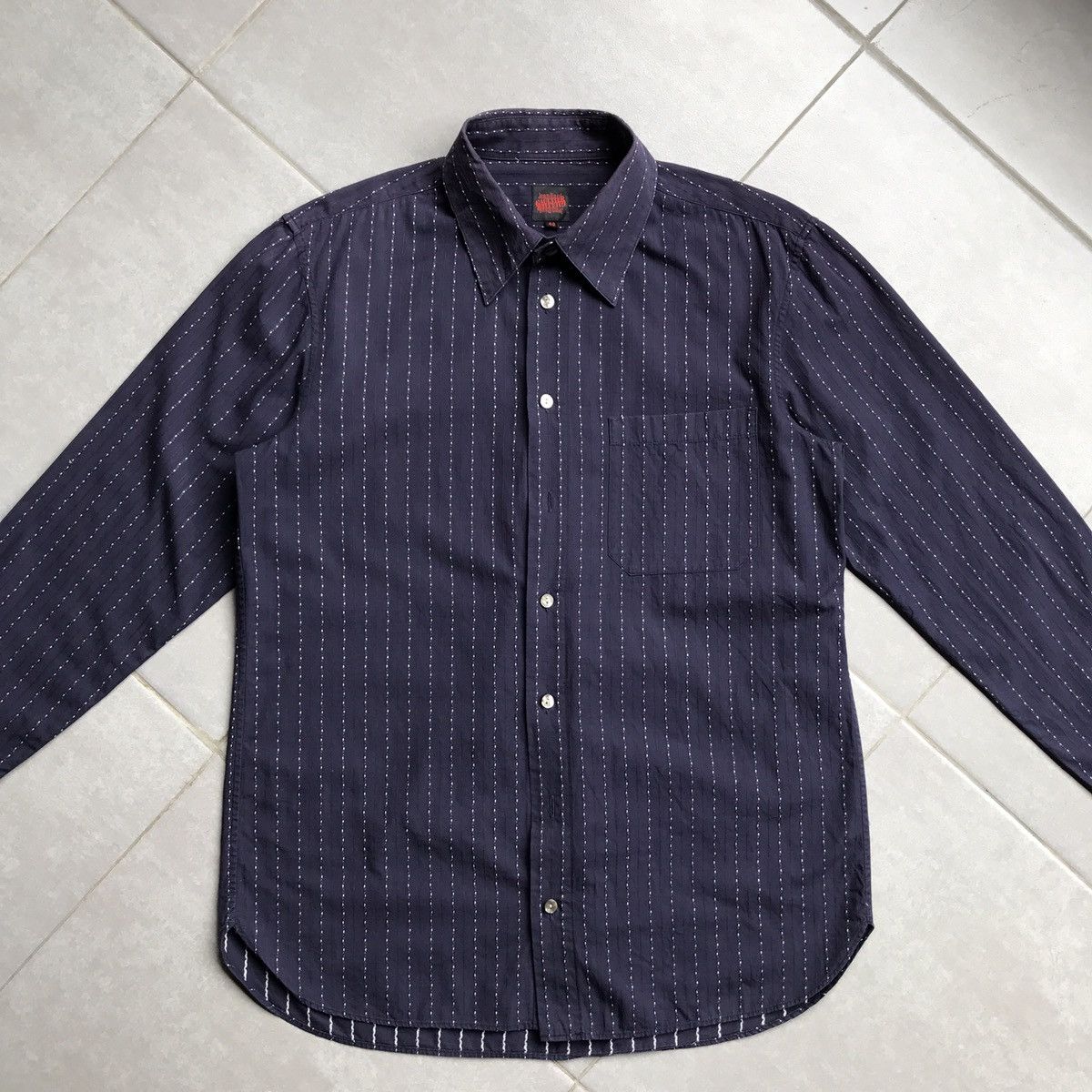Jean Paul Gaultier Jean Paul Gaultier sashiko pattern shirt Size US M / EU 48-50 / 2 - 3 Thumbnail