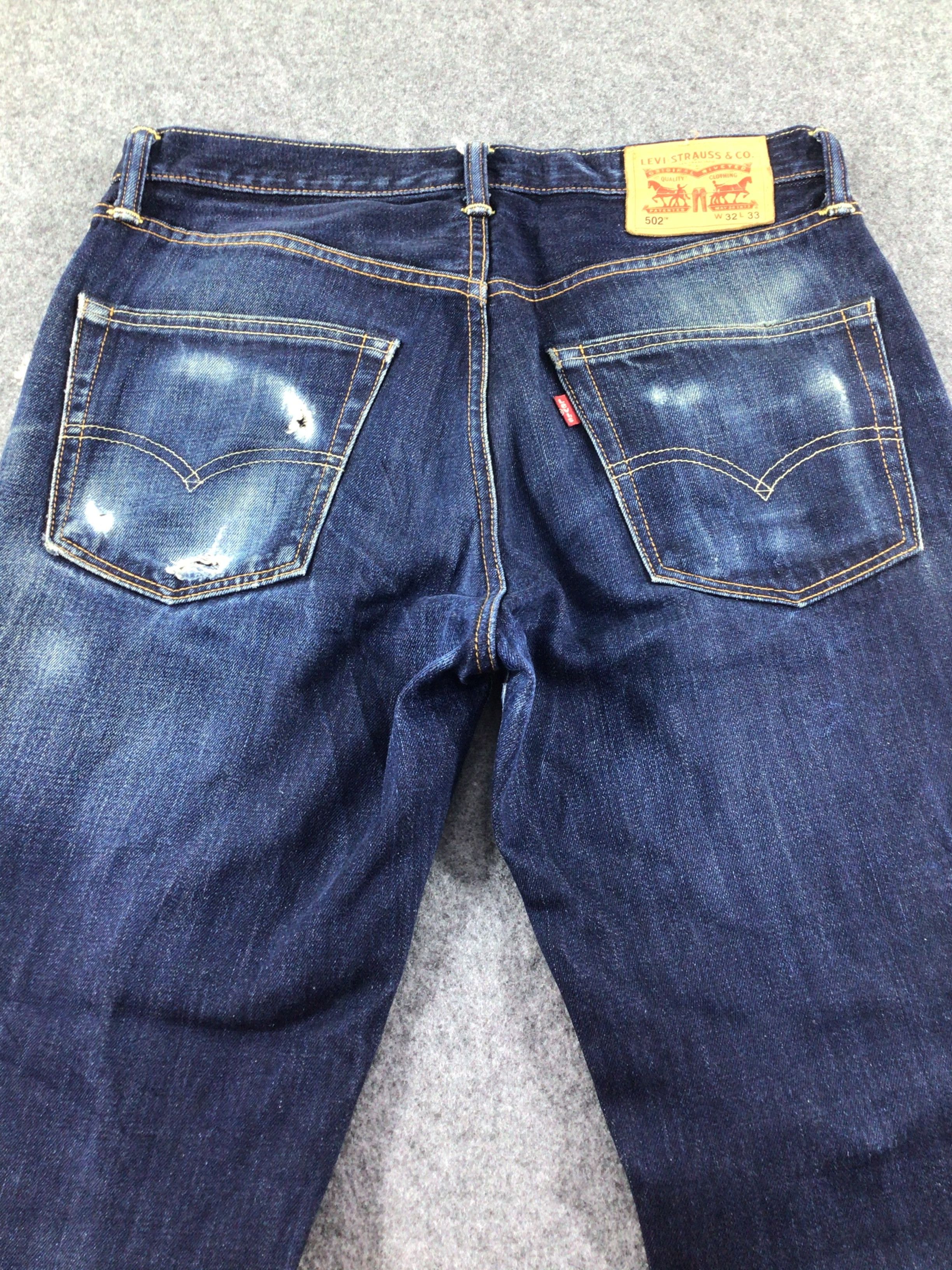 Levi's Levis 502 Jeans-JM078 Size US 36 / EU 52 - 3 Thumbnail