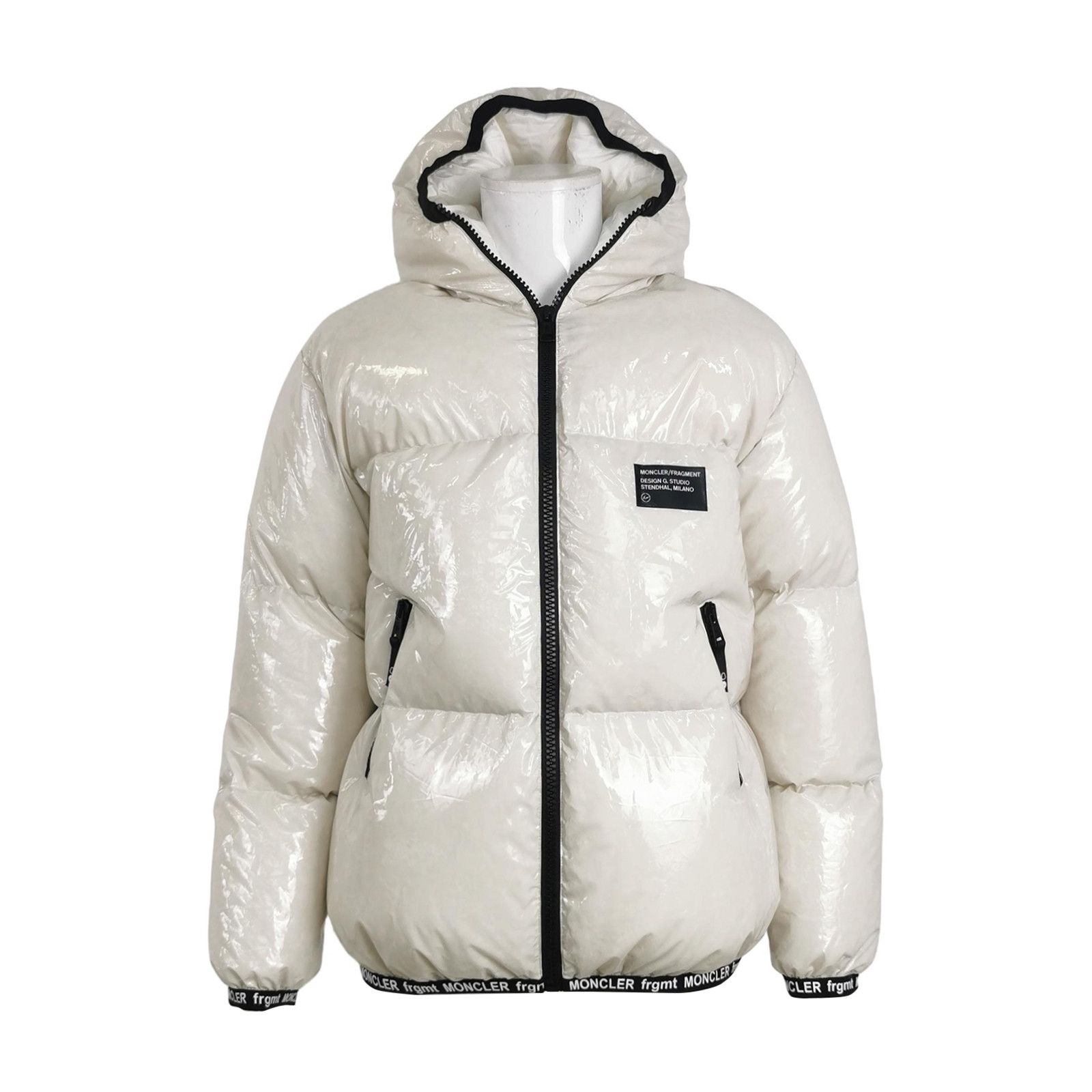Moncler Moncler Letter Logo Hooded Down Jacket S Size US S / EU 44-46 / 1 - 1 Thumbnail