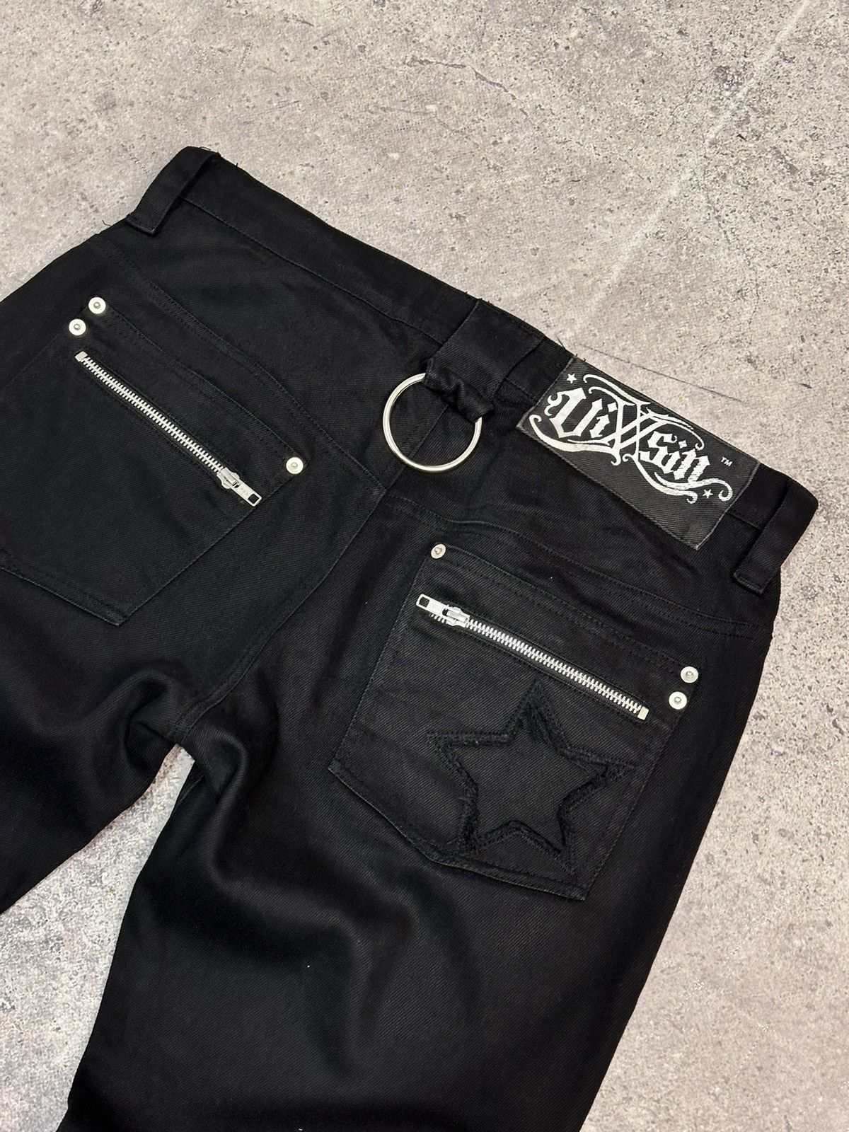 Gotcha Vixxsin gothic black denim pants Y2K punk streetwear Size US 34 / EU 50 - 13 Thumbnail