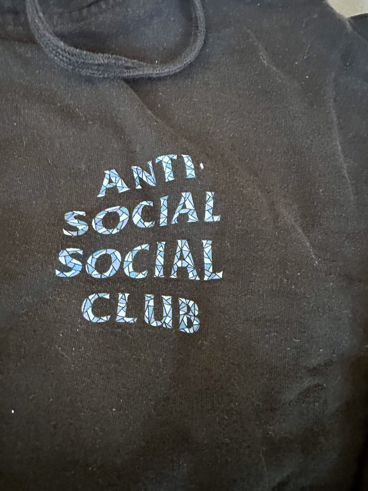 Anti Social Social Club ASSC Hoodie “Love Stain” sz L Size US L / EU 52-54 / 3 - 4 Thumbnail