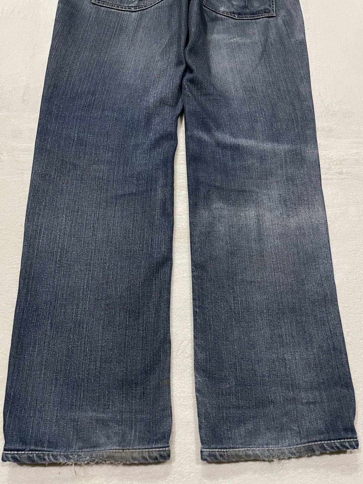 Calvin Klein Vintage Calvin Klein Jeans Straight Cut Distress Faded Jean Size US 33 - 14 Thumbnail