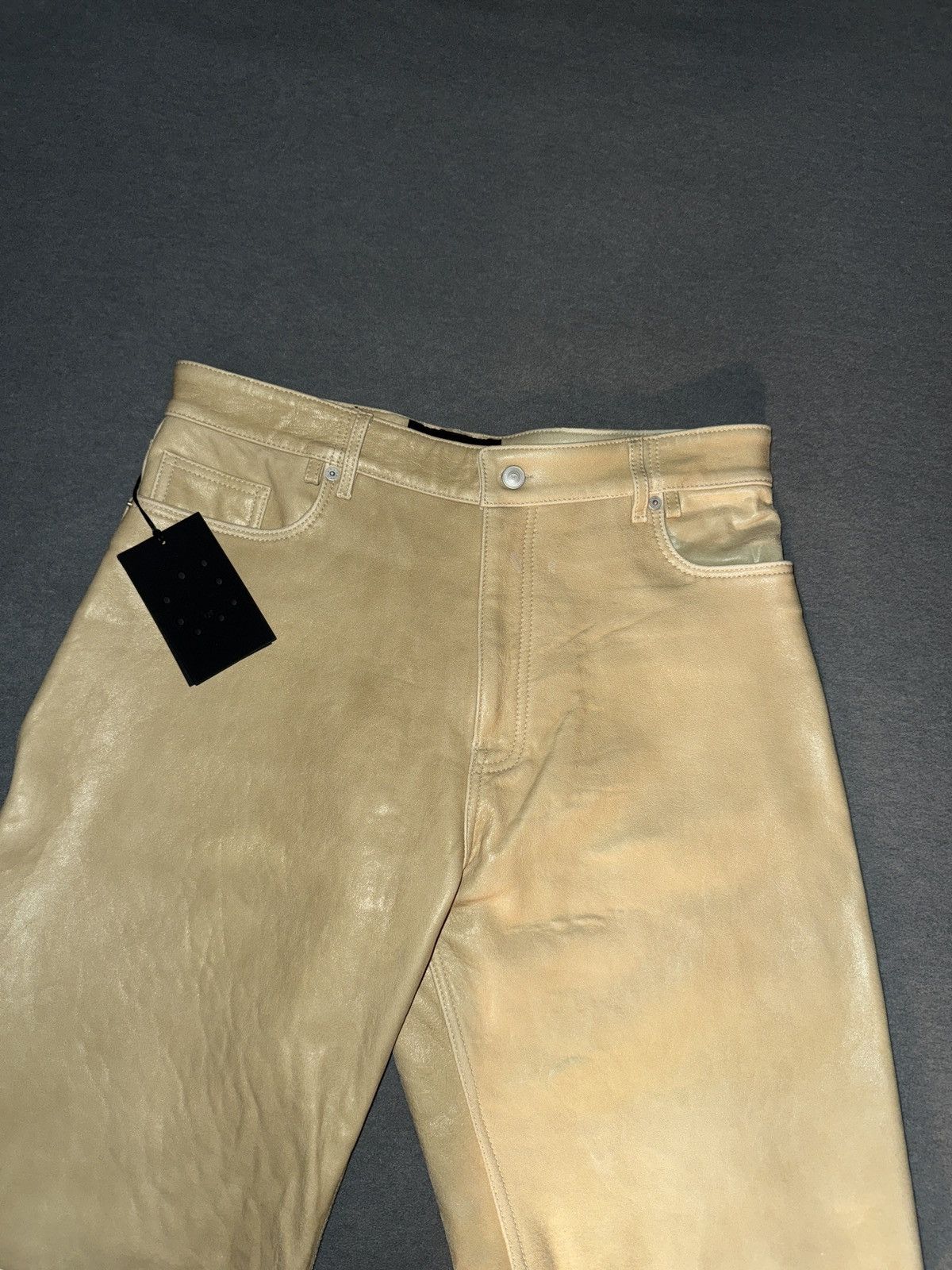 Other EZR AW25 Leather Shorts Cognag Size US 33 - 2 Thumbnail