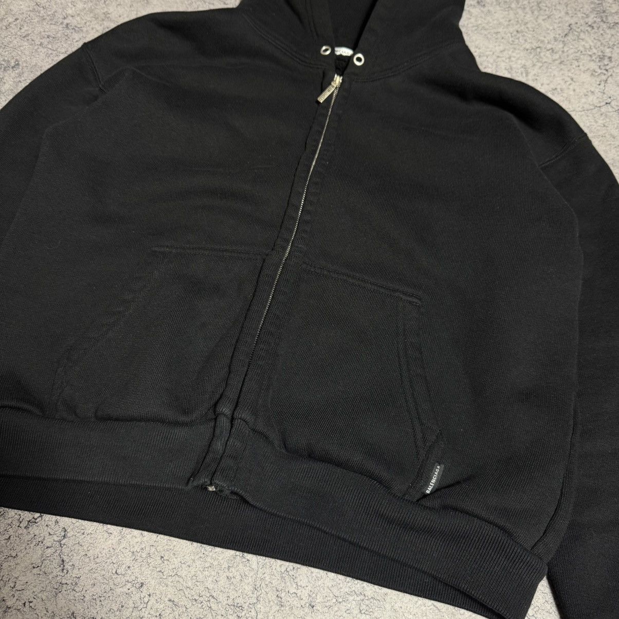 Balenciaga Balenciaga I Love Techno Zip Hoodie Size US XS / EU 42 / 0 - 4 Thumbnail