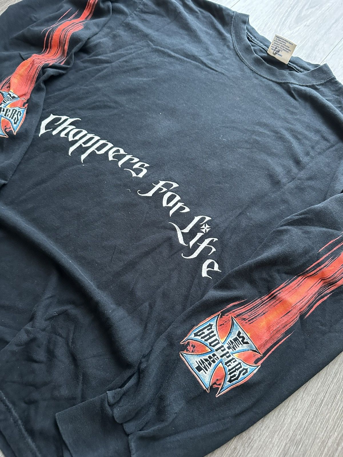 West Coast Choppers Westcoast Choppers Chrome hearts Longsleeve vintage Size US L / EU 52-54 / 3 - 5 Thumbnail