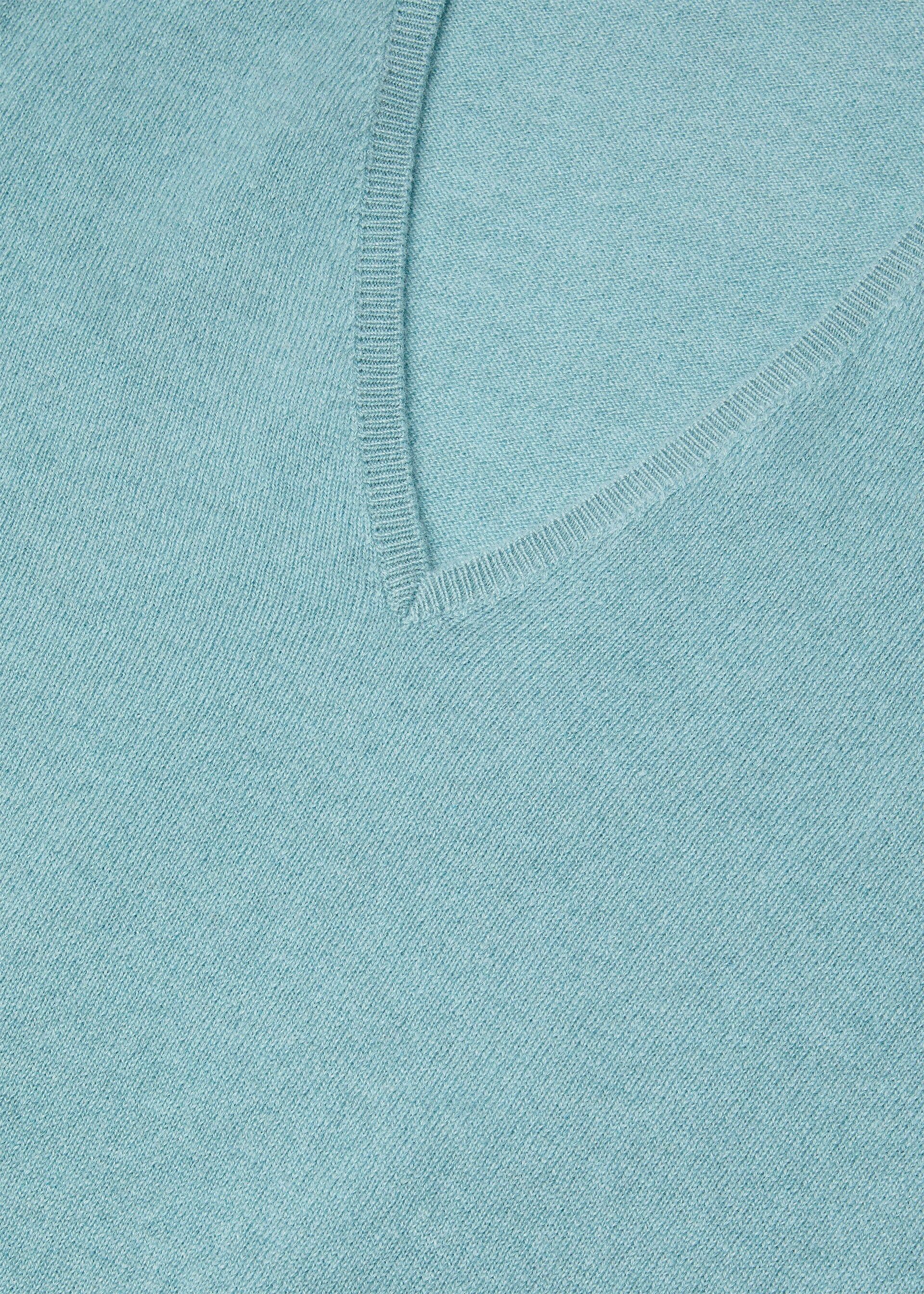 Loro Piana os11x0426 FAQ4514 Sergio Sweater in Underwater Breath Size L / US 10 / IT 46 - 7 Thumbnail