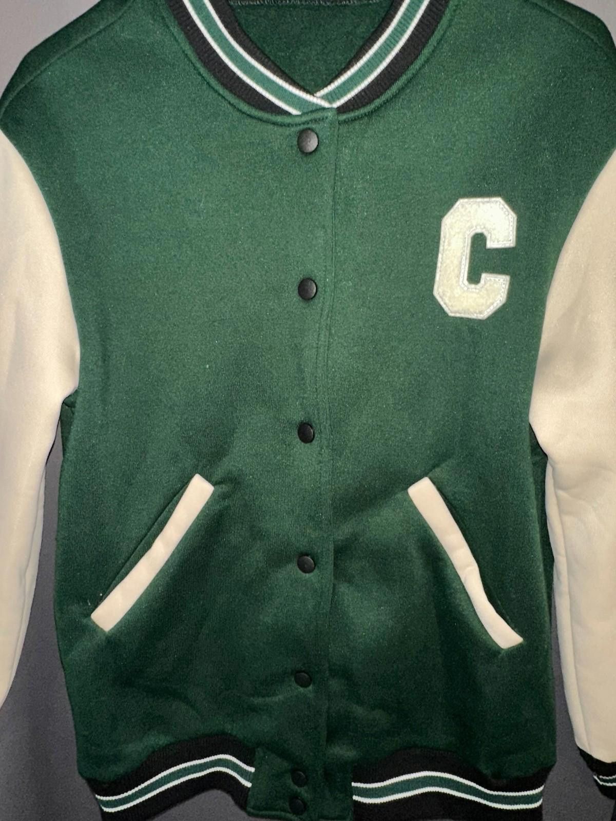 The Unbranded Brand “Varsity Green Dream – Letter ‘C’ Jacket” LG Size US L / EU 52-54 / 3 - 2 Thumbnail