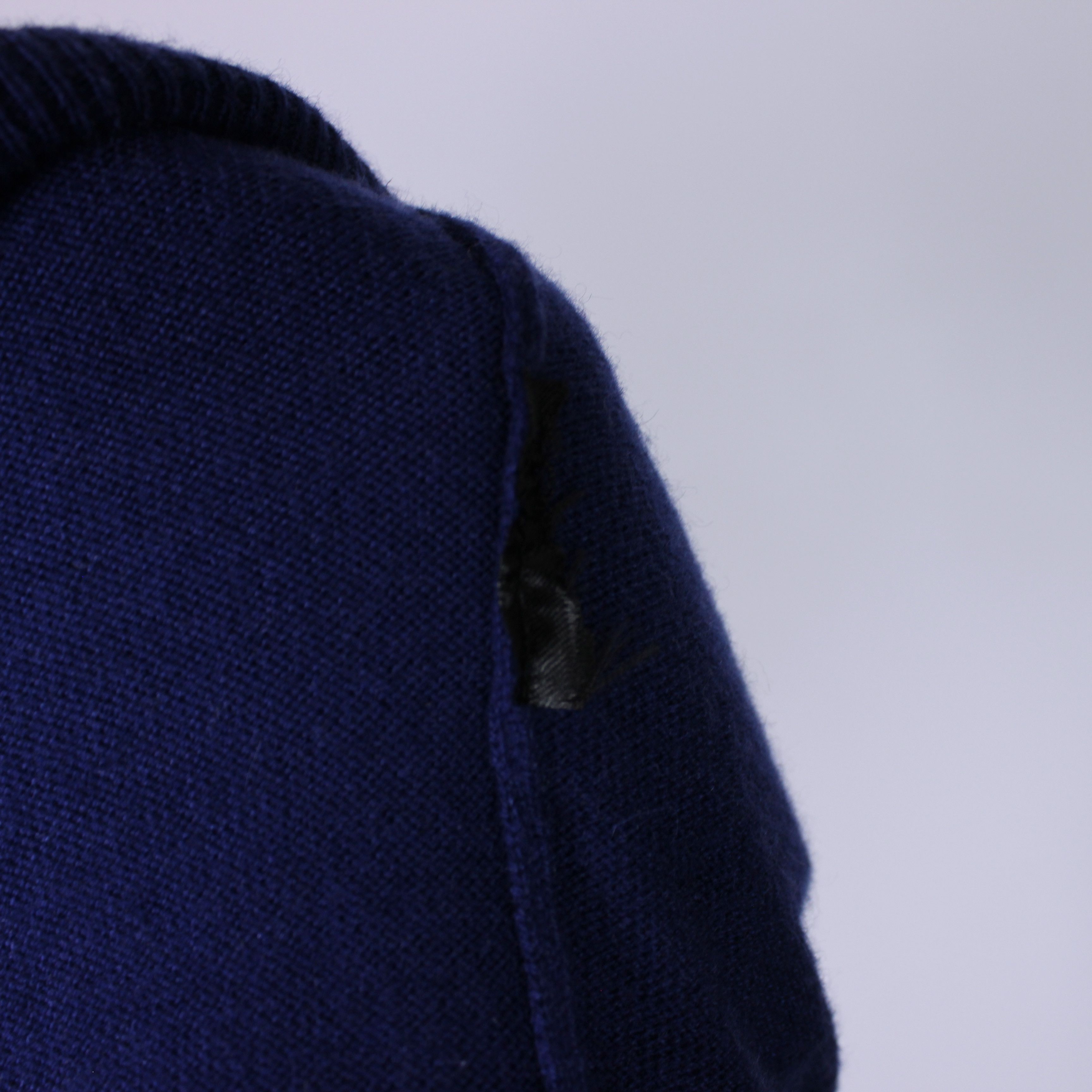 Karl Lagerfeld Karl Lagerfeld cashmere sweater big logo centr navy S M Size US M / EU 48-50 / 2 - 10 Thumbnail