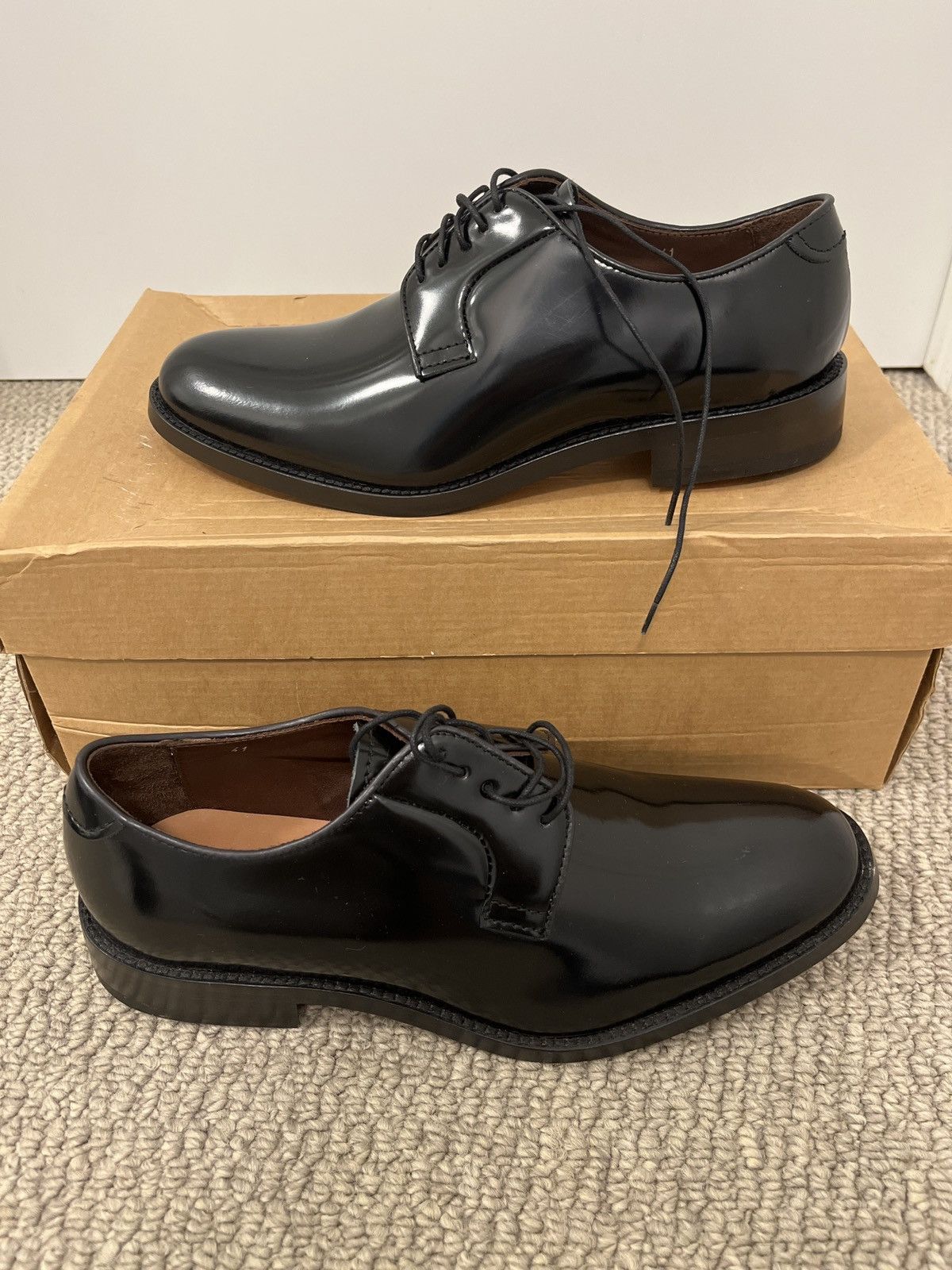 Acne Studios Griffith polish oxfords (EUR 41) Size US 8 / EU 41 - 4 Thumbnail