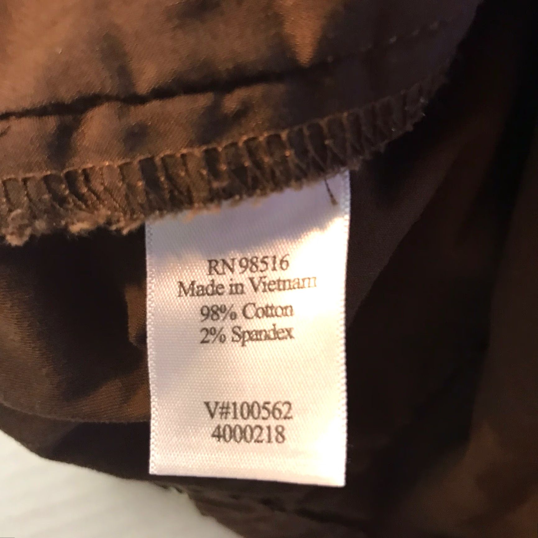 Coldwater Creek Coldwater Creek Women's Brown Wide Leg Cropped Pants Size M Casual Travel Workwear Size 32" / US 10 / IT 46 - 5 Thumbnail