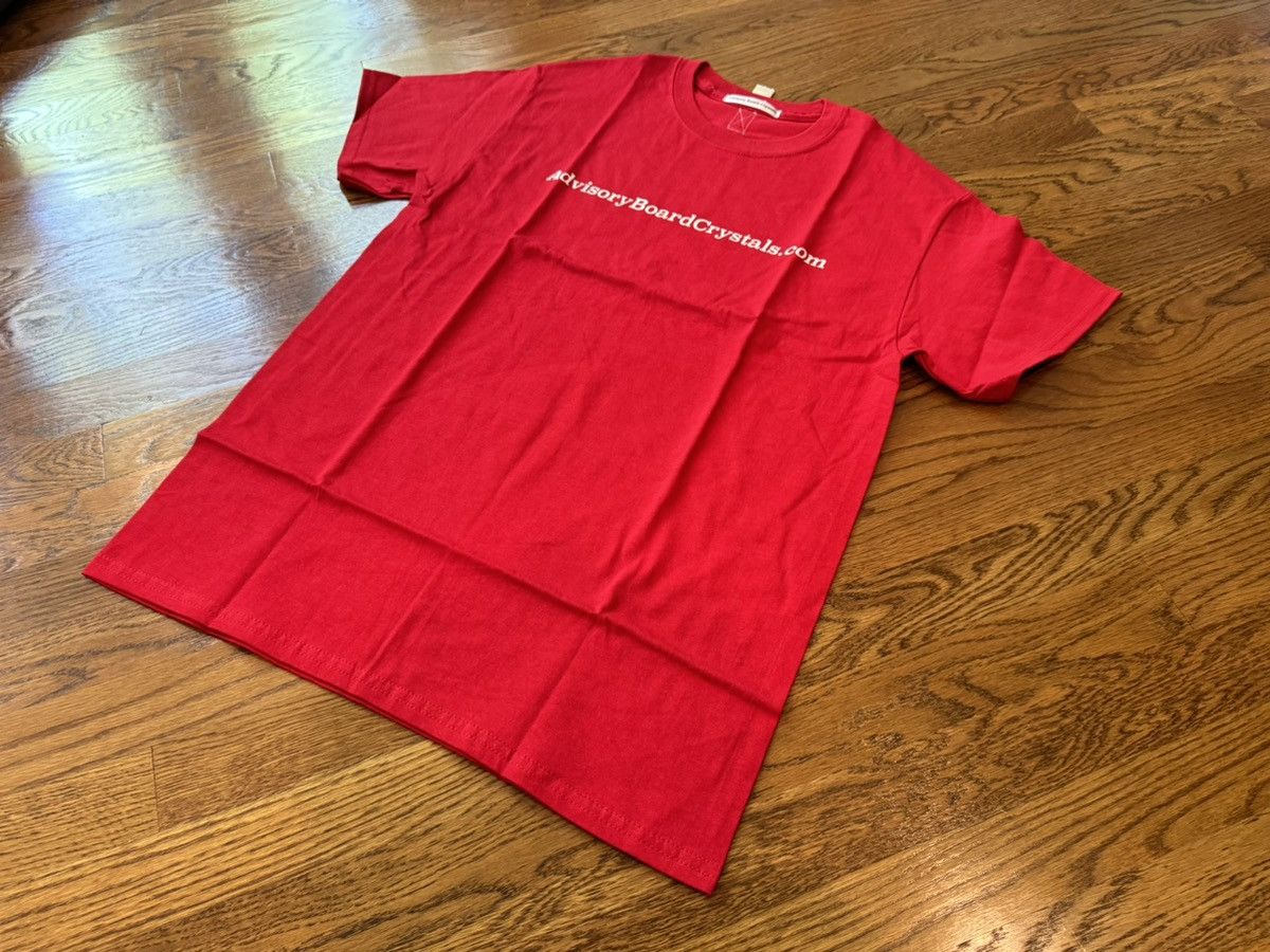 Advisory Board Crystals Medium ABC Website Tee Red Shirt abc 123. Size US M / EU 48-50 / 2 - 7 Thumbnail