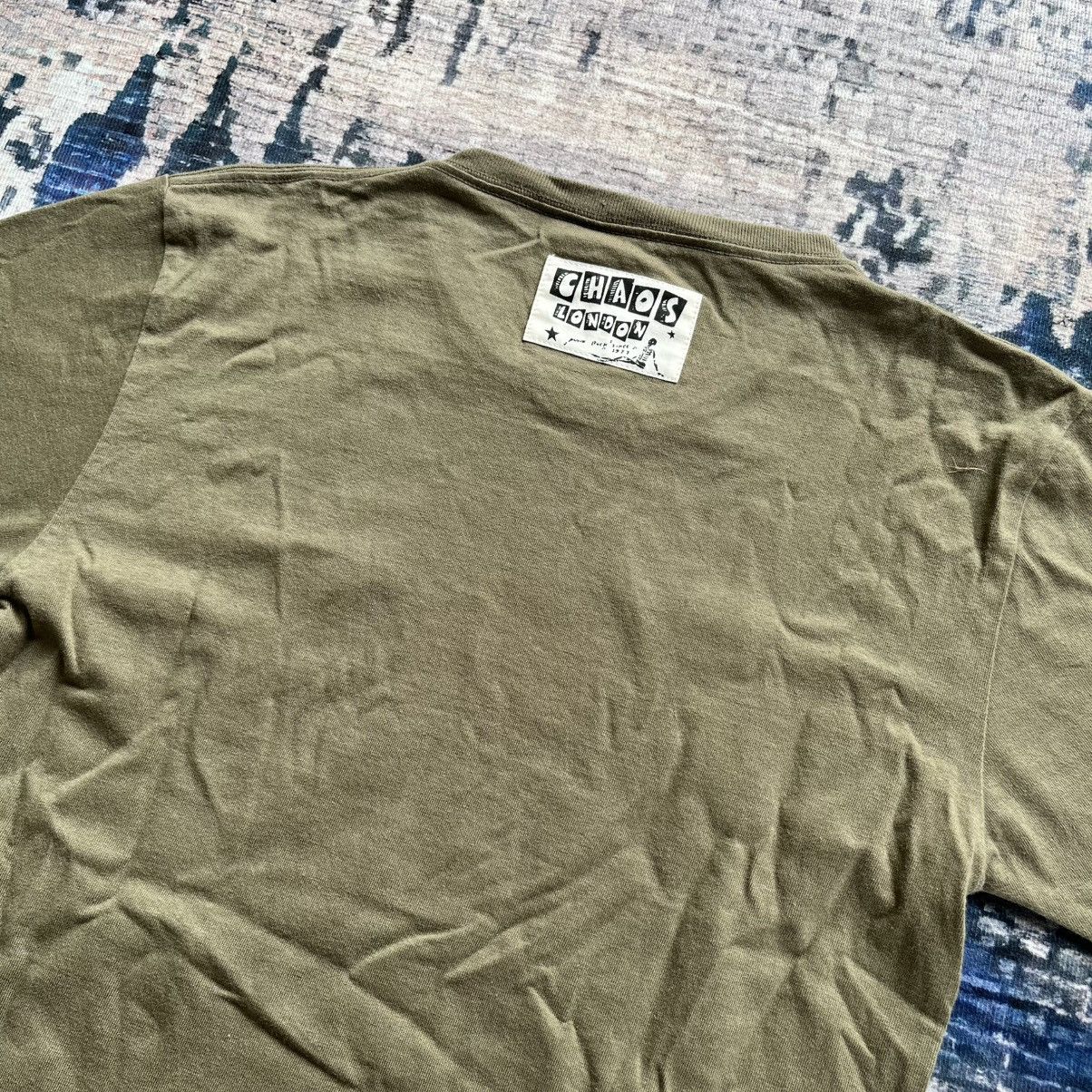 Japanese Brand RARE Chaos London Punk Tee Big Logo Japan Size US S / EU 44-46 / 1 - 3 Thumbnail