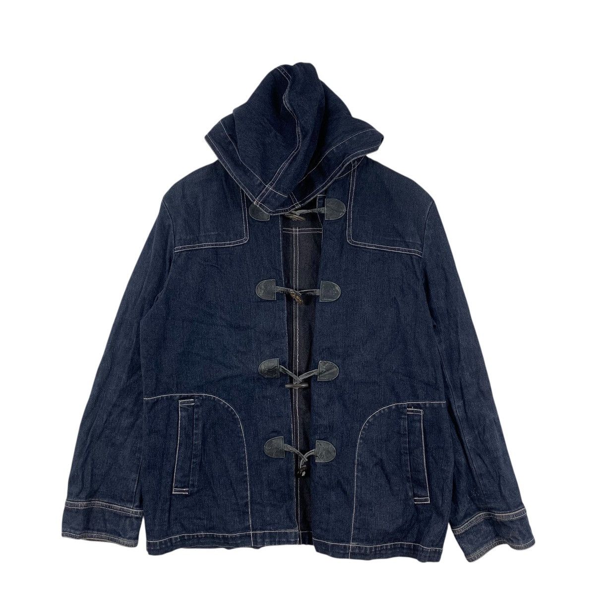 Vintage Vintage ANNE VALELEE JAPAN Natural Pure Dye Indigo Jacket Size L / US 10 / IT 46 - 3 Thumbnail
