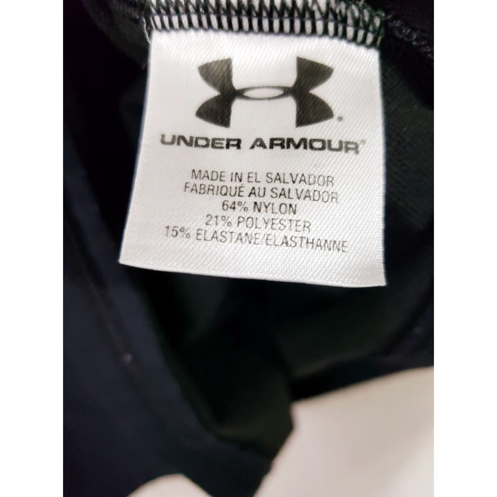 Under Armour Under Armour ColdGear Long Sleeve Mock Neck Shirt Women's L Black Pullover Athletic Running & Jogging Size L / US 10 / IT 46 - 7 Thumbnail