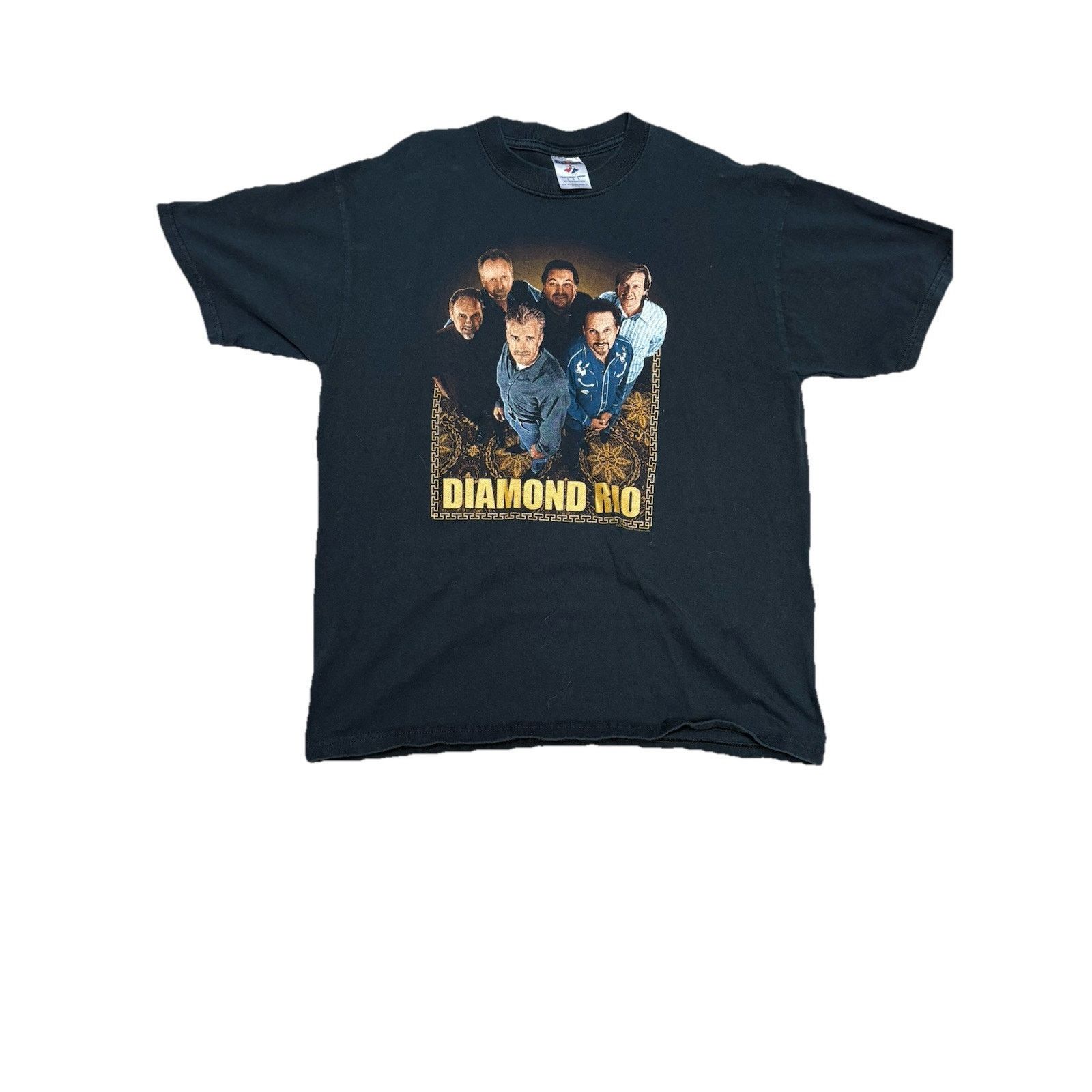 Gildan Vintage Y2K Diamond Rio Band T Shirt Size L Size US L / EU 52-54 / 3 - 1 Thumbnail