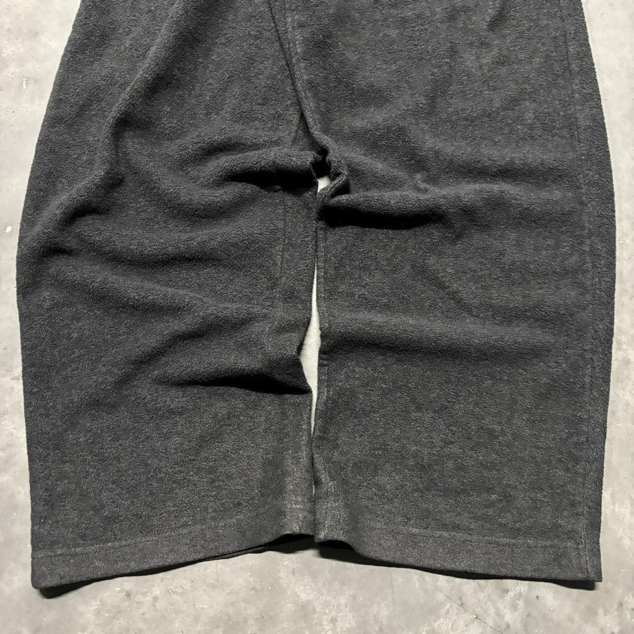 Aeropostale × Vintage Crazy Vintage Y2K/2000s Baggy Dark Grey Aeropostale Fleece Skater Sweatpants! Size US 36 / EU 52 - 5 Thumbnail