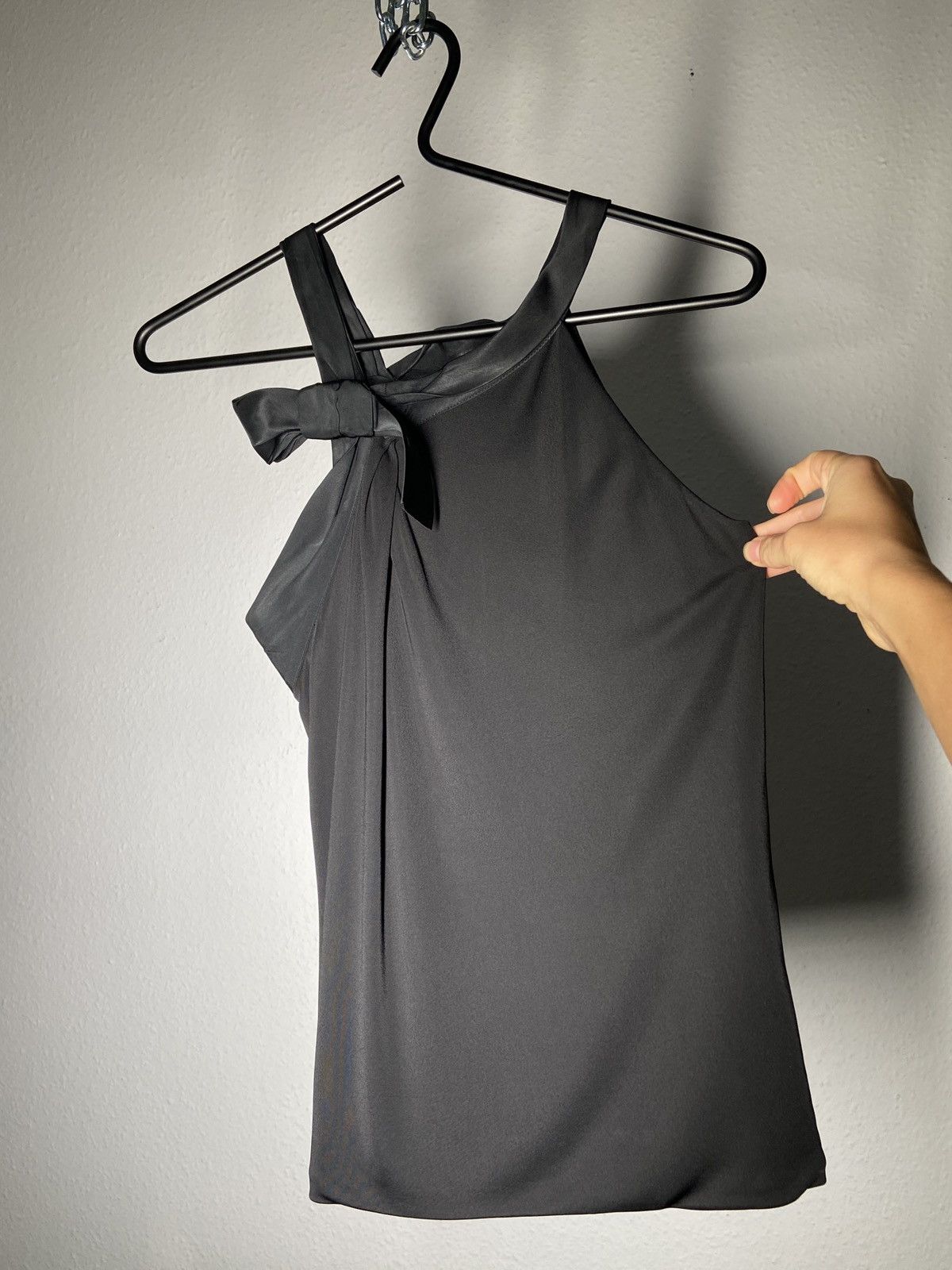 Gucci Gucci black knotted top Size S / US 4 / IT 40 - 3 Thumbnail