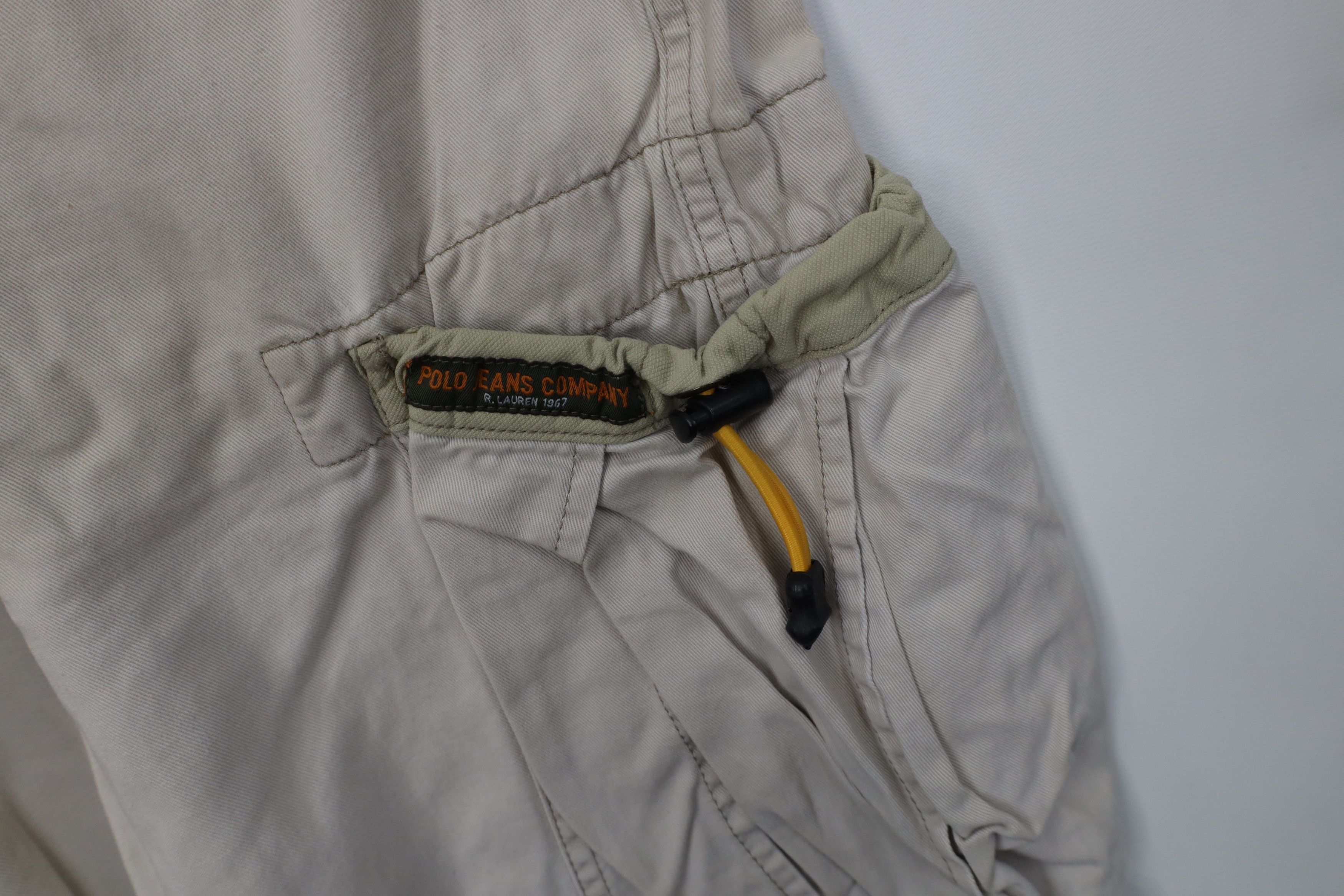 Polo Ralph Lauren Vintage 90s Y2K Ralph Lauren Baggy Bungee Cord Cargo Shorts Size US 30 / EU 46 - 5 Thumbnail