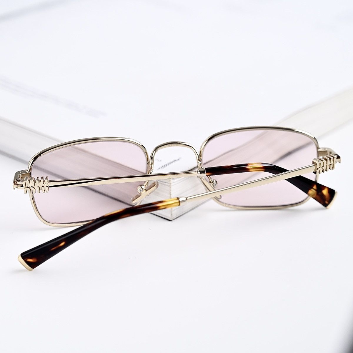 Miu Miu MIU MIU 0MU A53S SUNGLASSES Size ONE SIZE - 13 Thumbnail