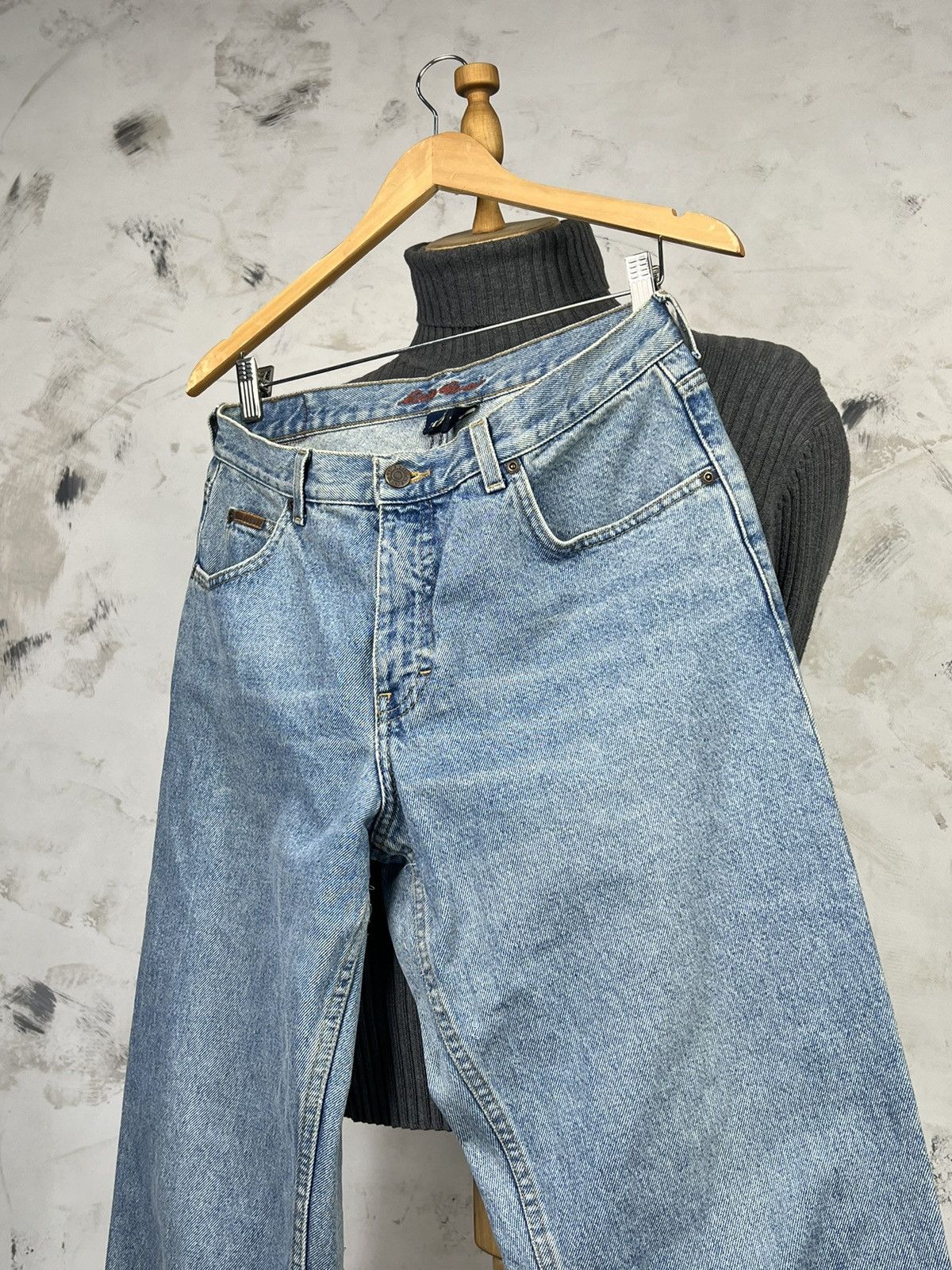Vintage Vintage Blue Jeans Denim Pants Size S - M Size US 30 / EU 46 - 6 Thumbnail