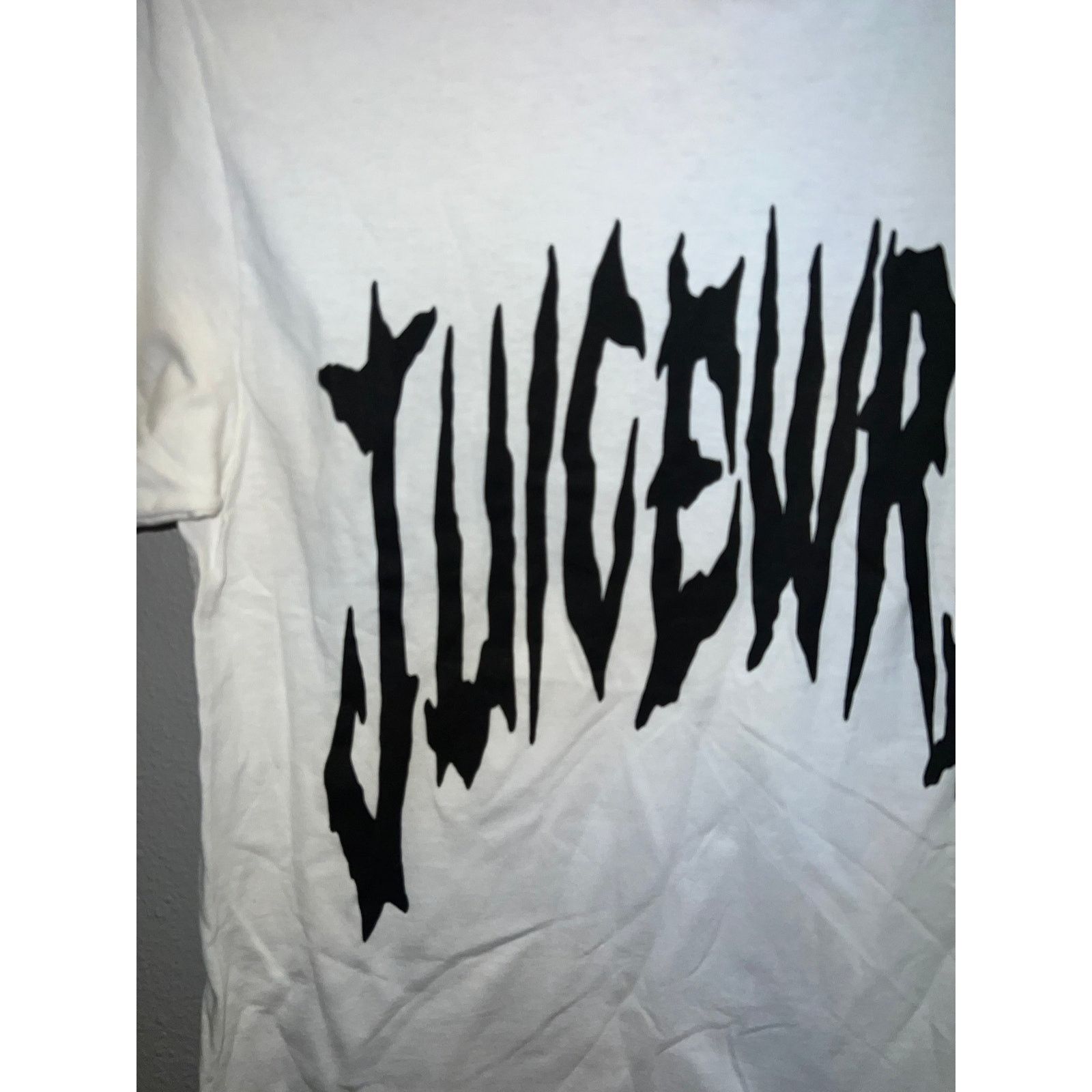 999 Club Juice Wrld Shirt 999 White Black Script Tee Rap Rapper Small Size US S / EU 44-46 / 1 - 2 Thumbnail
