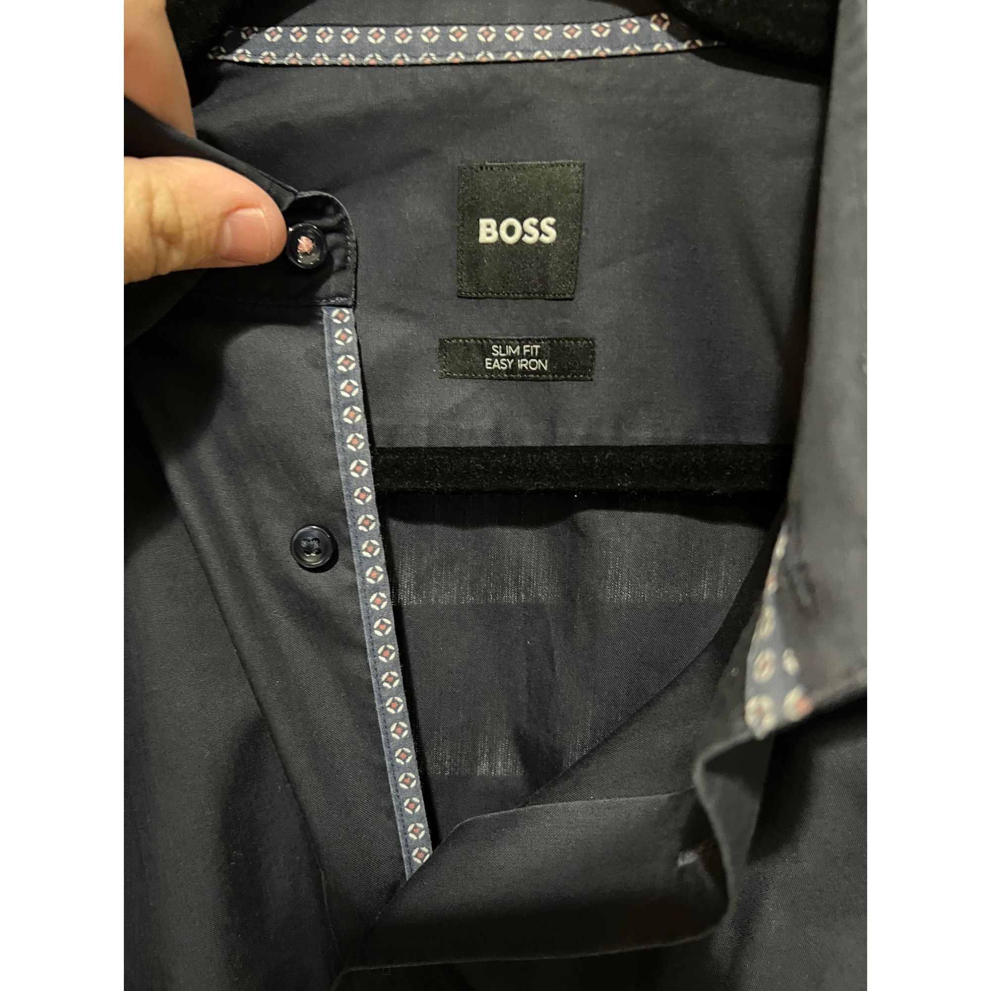 Hugo Boss Hugo Boss Long Sleeve Button Up Shirt - Size XL Size US XL / EU 56 / 4 - 2 Thumbnail
