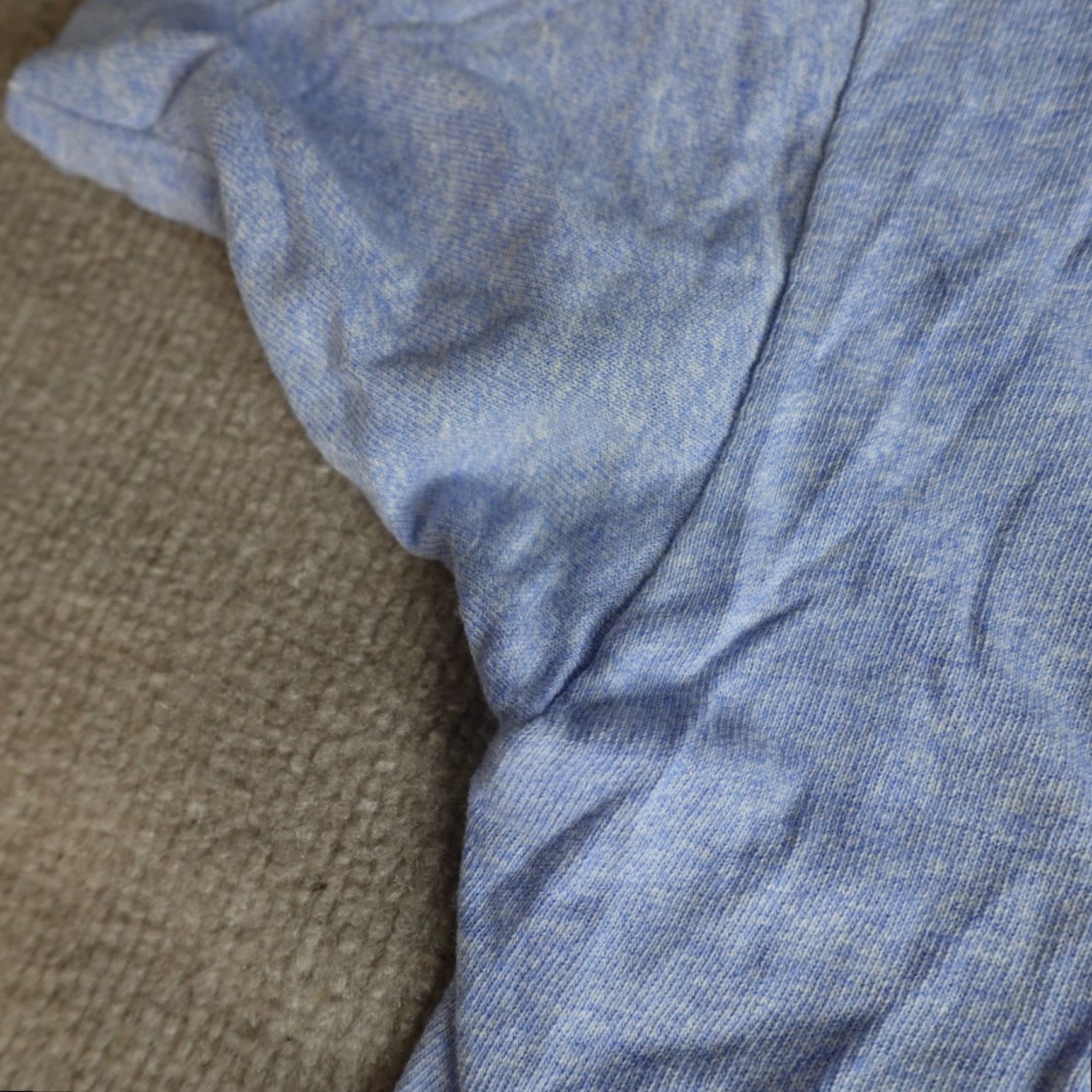 Champion VINTAGE Champion Shirt Men XS Small Blue Heather 80s Short Sleeve Crew Neck Cotton Jersey T-Shirt Size US S / EU 44-46 / 1 - 4 Thumbnail