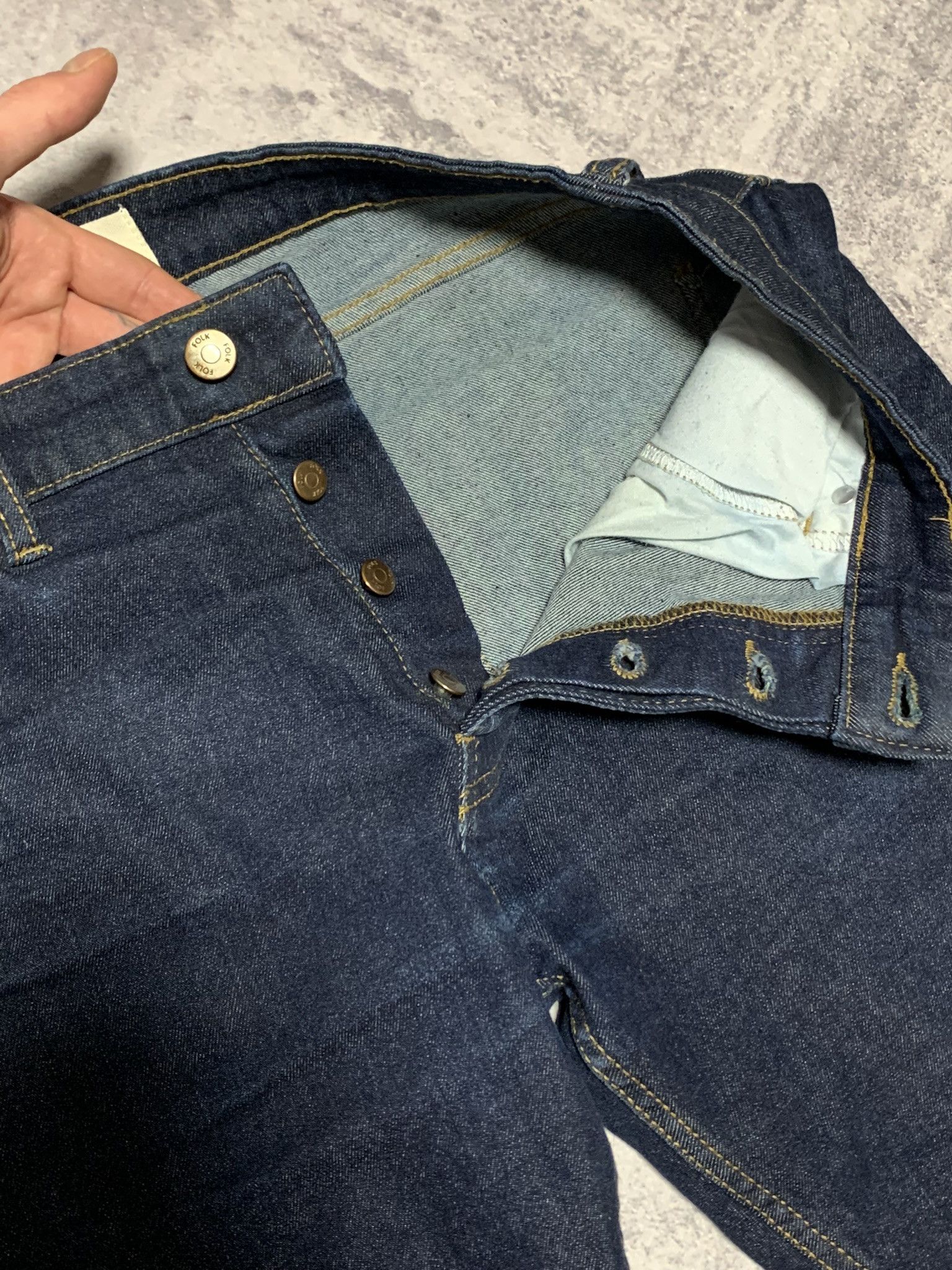 Folk Folk Selvage Jeans Size 32 Size US 32 / EU 48 - 7 Thumbnail