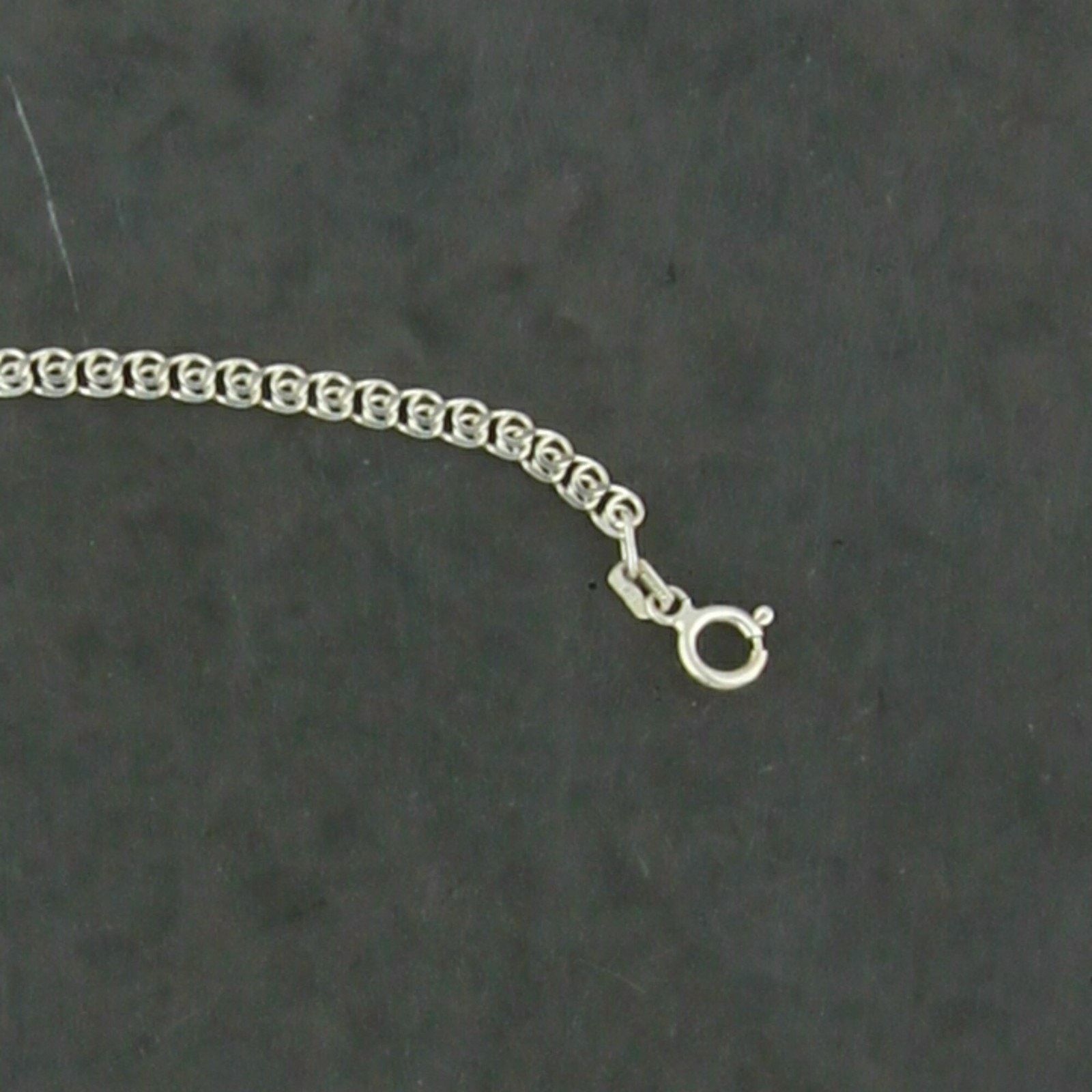 Sterling Silver sterling silver 3mm scroll link chain necklace size 23.5in Size ONE SIZE - 3 Thumbnail