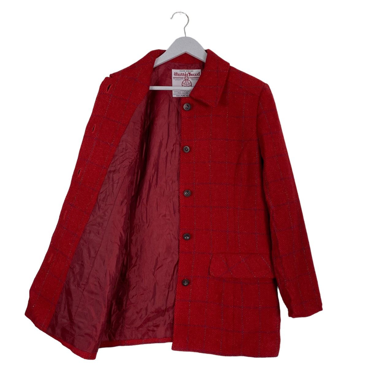 Harris Tweed Harris Tweed Zipper Coat Jacket Size US M / EU 48-50 / 2 - 9 Thumbnail