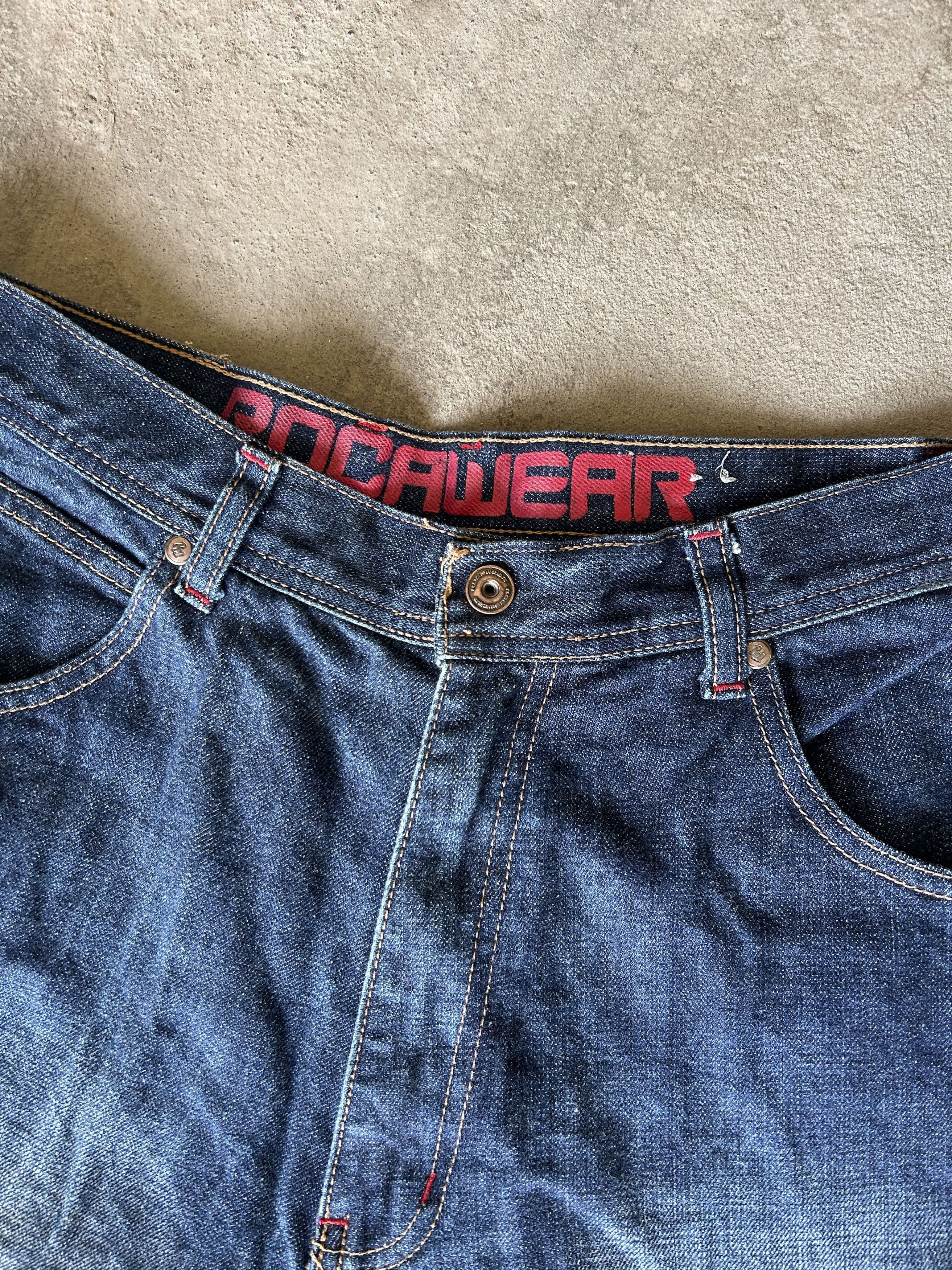 Vintage JNCO Style Rave Baggy Rap Denim Jeans y2k sk8 90s Size US 32 / EU 48 - 10 Thumbnail