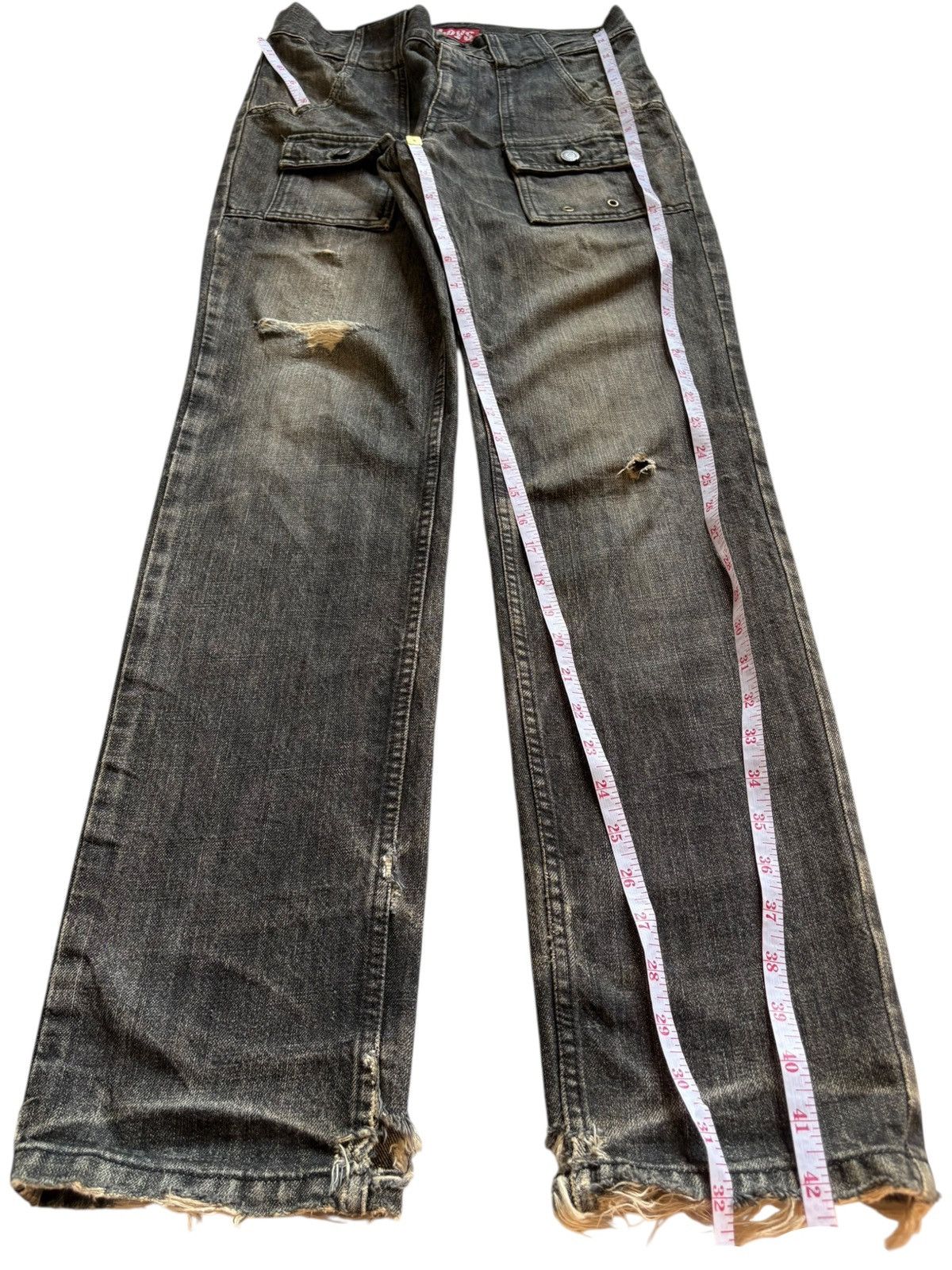 Japanese Brand Vintage Japanese Brand Bush Pants Distressed Rusty Jeans Size US 28 / EU 44 - 14 Thumbnail