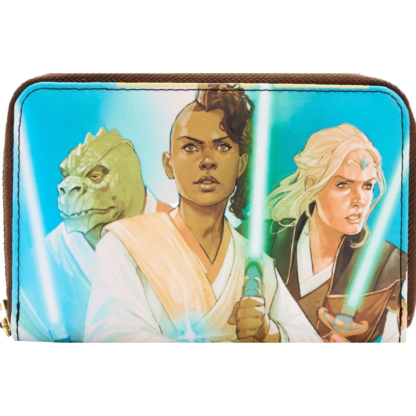 Star Wars VINTAGE Loungefly Star Wars The High Republic Comic Cover Zip Around Wallet NWT Size ONE SIZE - 5 Thumbnail
